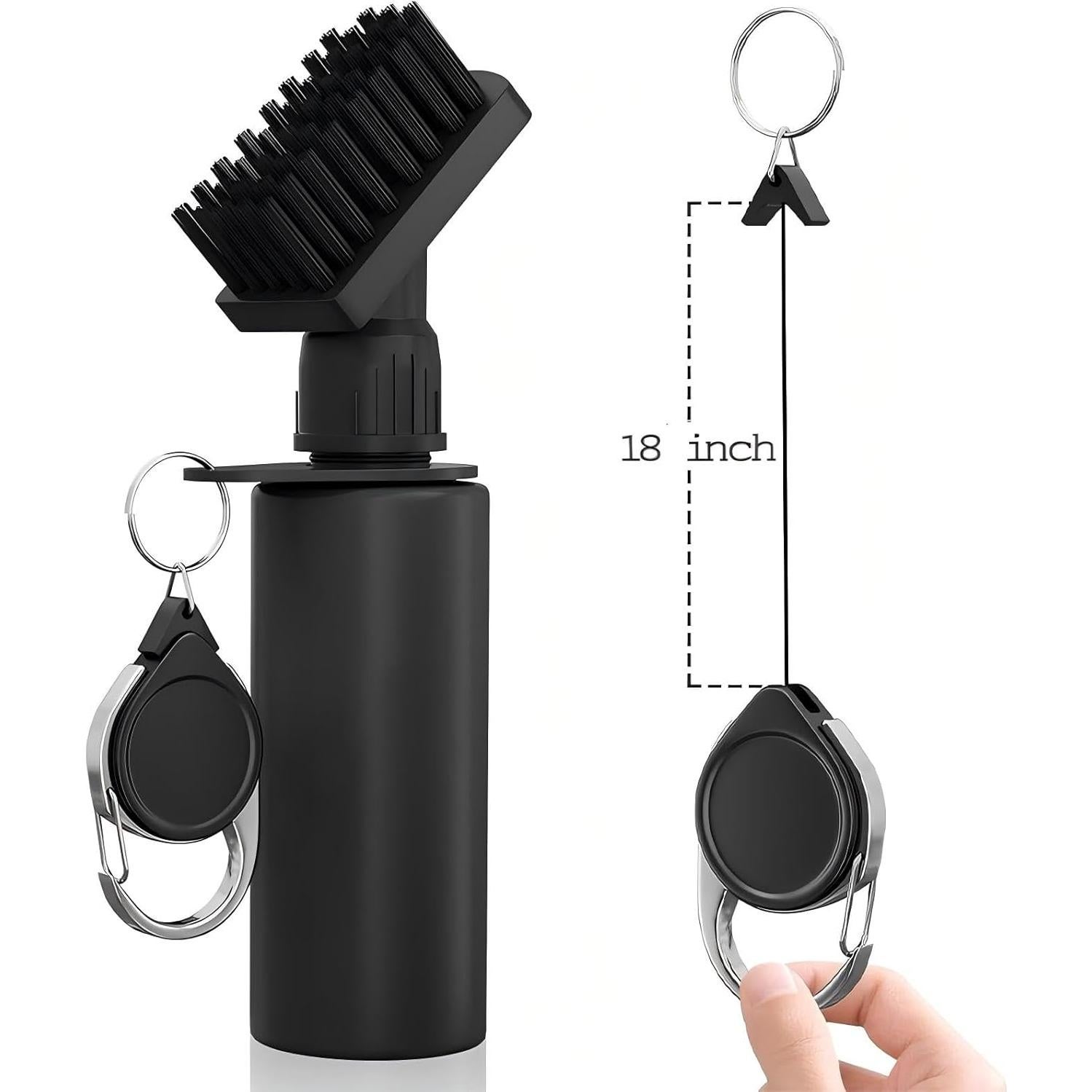 Limpiador de Cepillo para Palos de Golf Uparea 2 en 1 con Botella