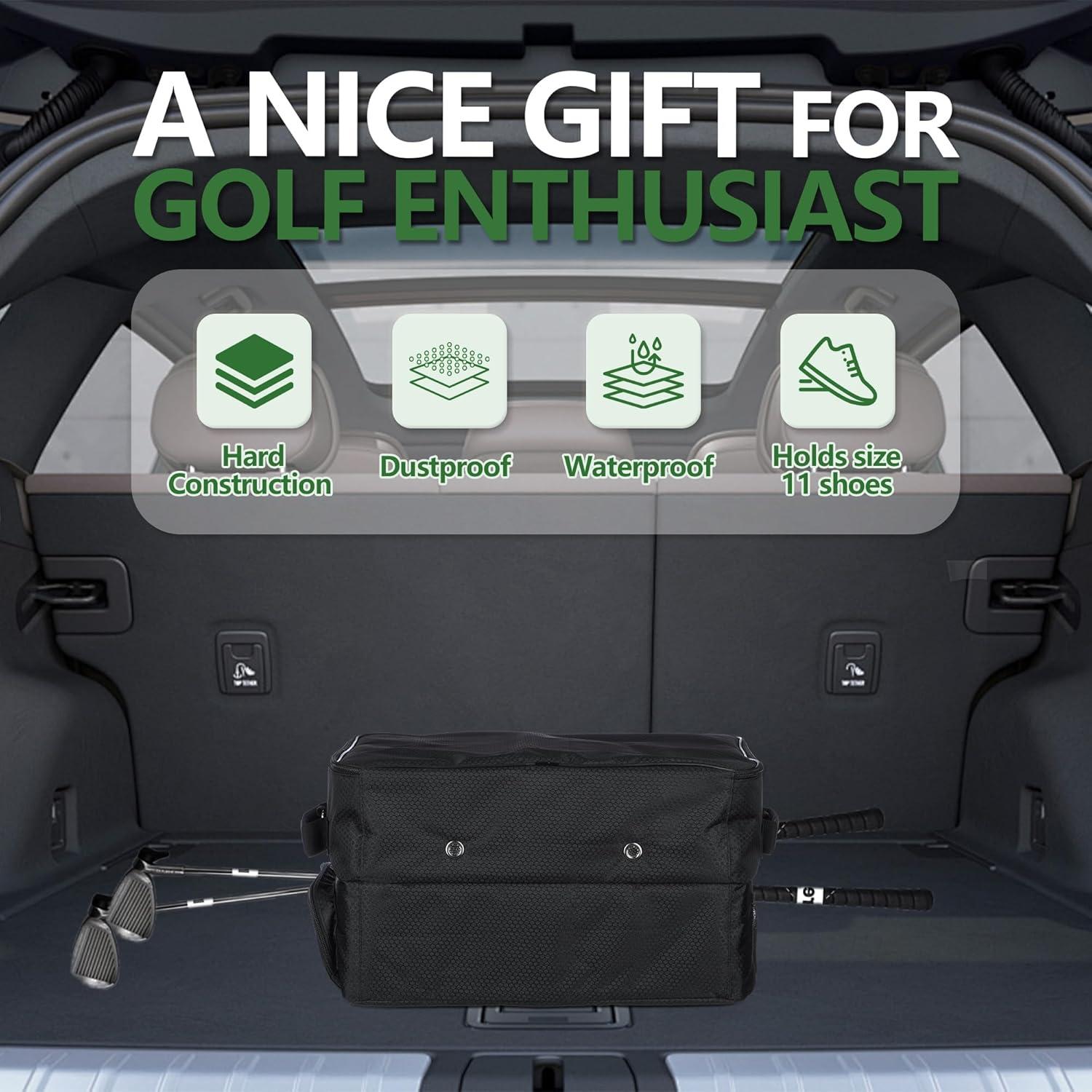 Organizador de Maletero de Golf 1GoTo-G Negro 3 Capas