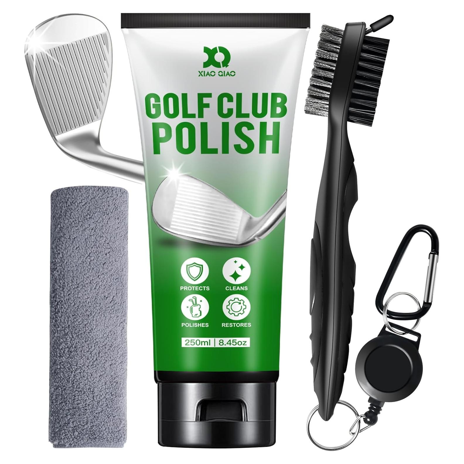 Kit de limpieza de palos de golf XQ XIAO QIAO 250ml con cepillo