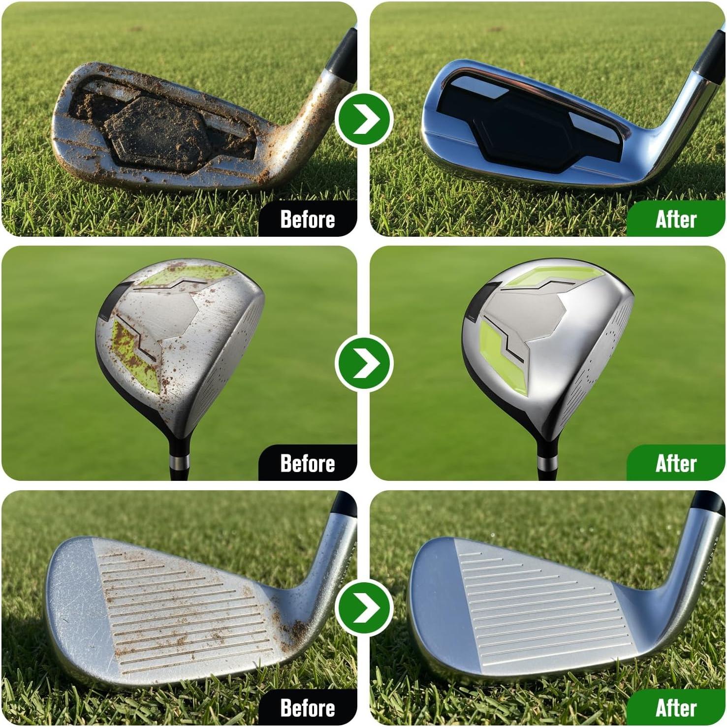 Kit de limpieza de palos de golf XQ XIAO QIAO 250ml con cepillo