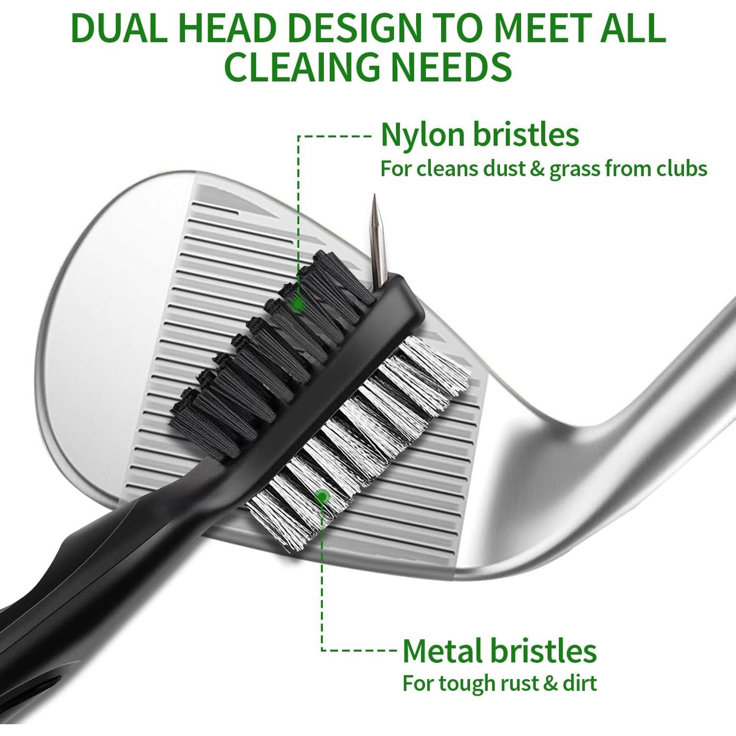 Kit de limpieza de palos de golf XQ XIAO QIAO 250ml con cepillo