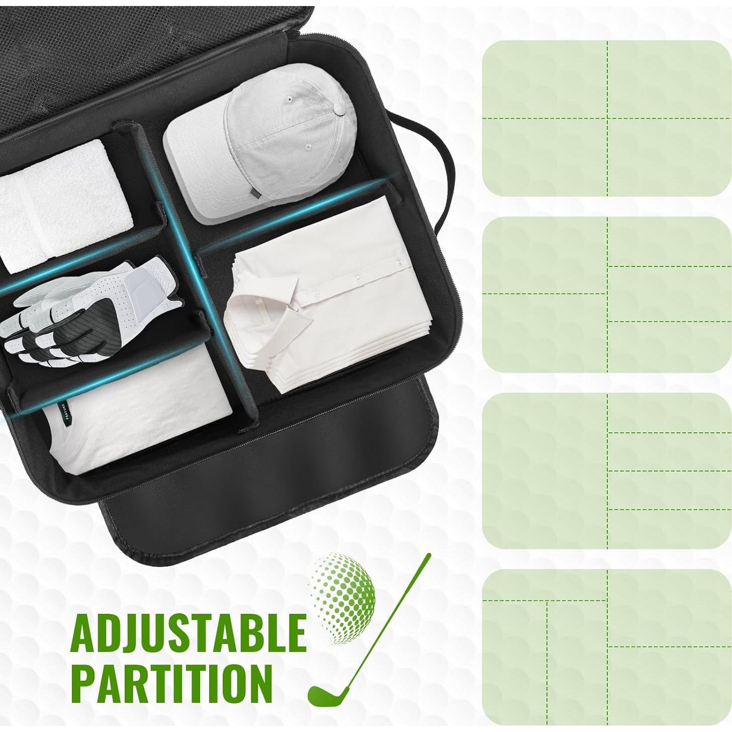 Organizador de Maletero de Golf Z ZONAMA 3 Capas Impermeable