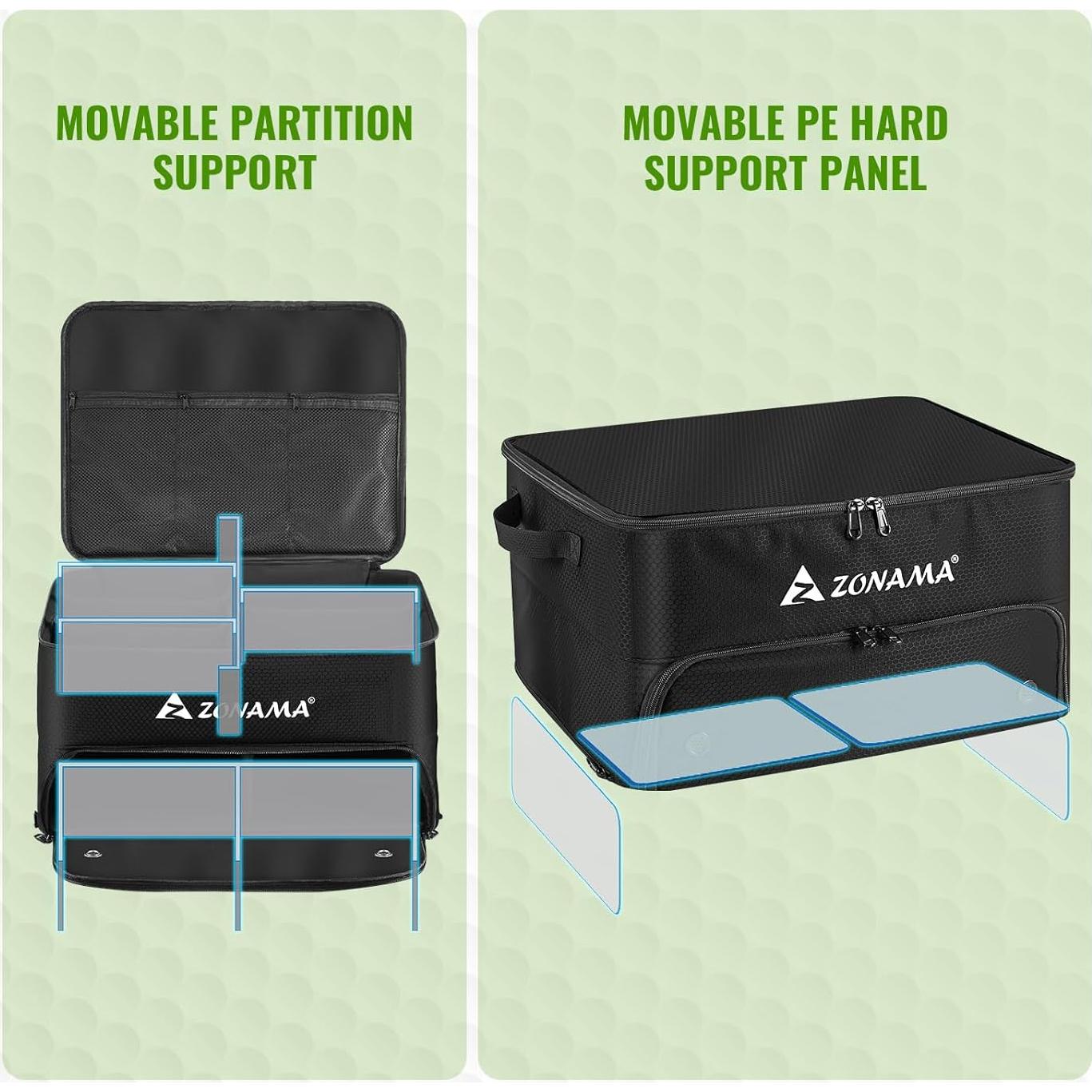 Organizador de Maletero de Golf Z ZONAMA 3 Capas Impermeable