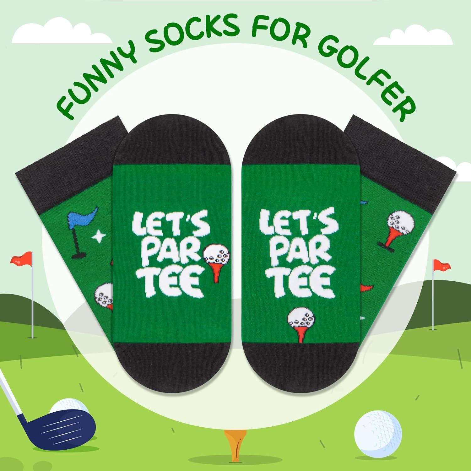 Calcetines de Golf Wildest Candy LET'S PARTEE, Talla 8-15