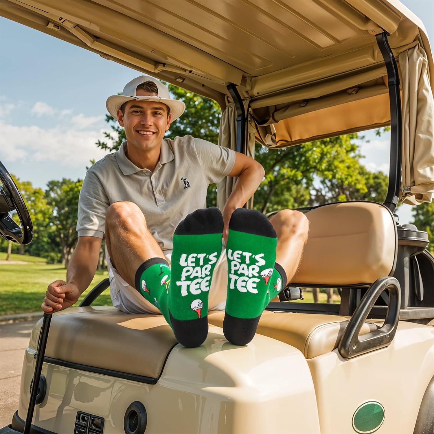 Calcetines de Golf Wildest Candy LET'S PARTEE, Talla 8-15