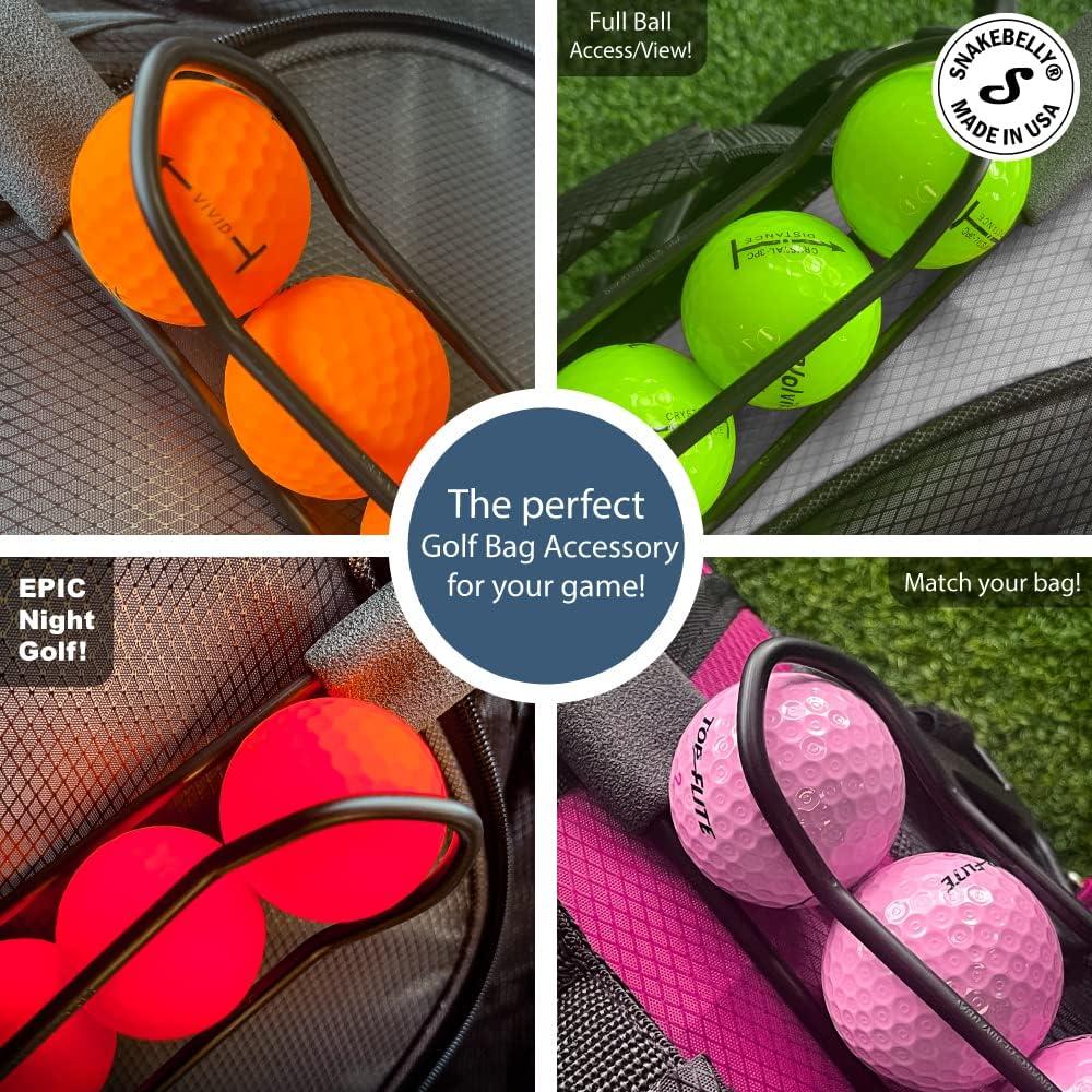 Soporte para Pelotas de Golf SnakeBelly Pro - Liberación Rápida