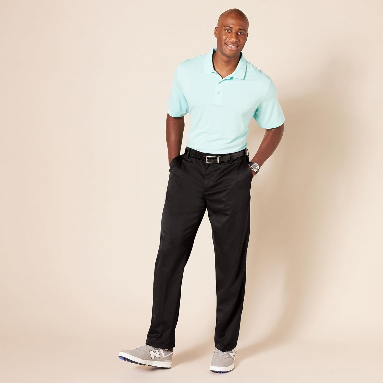 Pantalón de Golf Clásico Amazon Essentials Hombre 36W x 30L