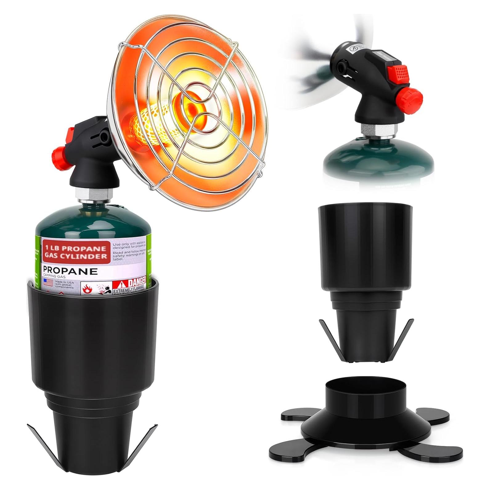 Calentador de Propano Portátil HEATHIVE para Carrito de Golf