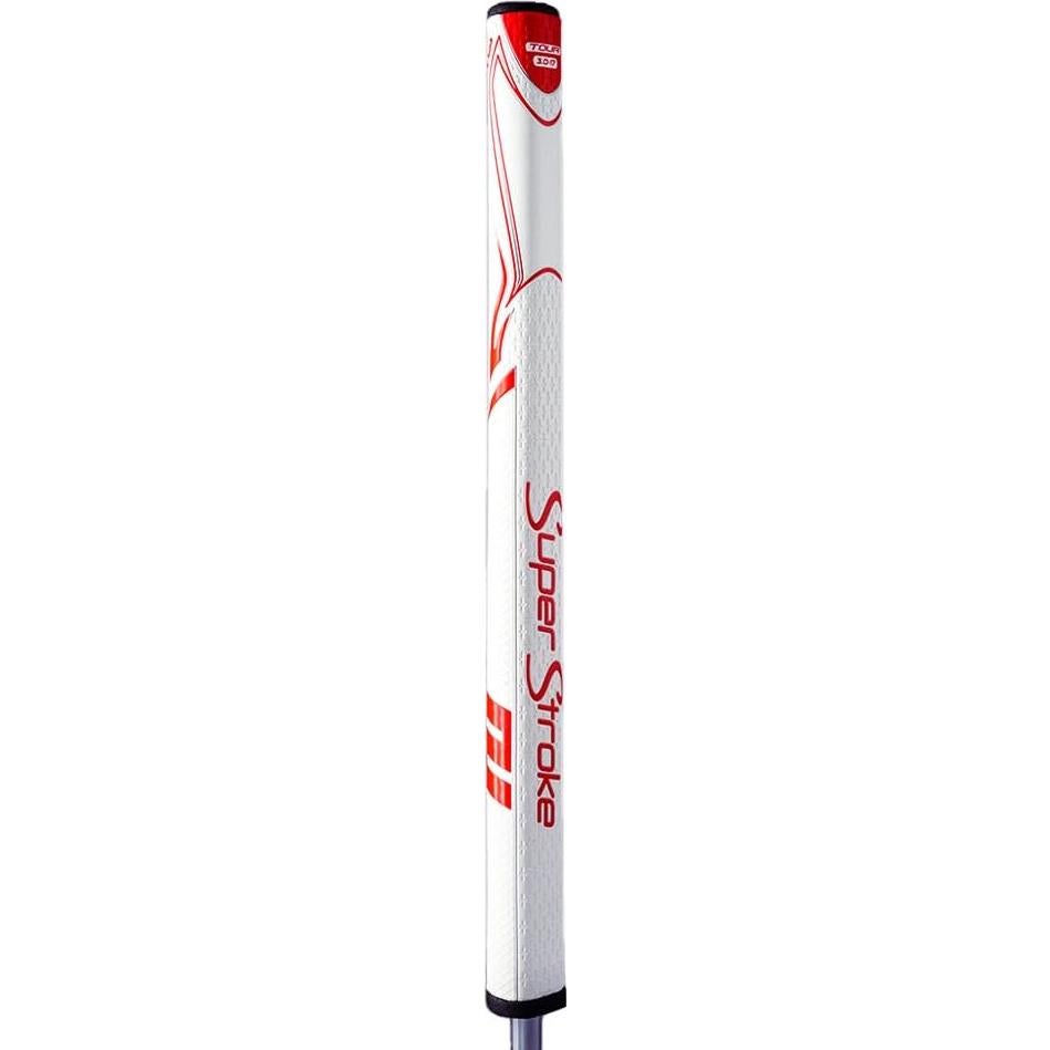 Grip de Putter SuperStroke Tour 3.0 43 cm Blanco/Rojo
