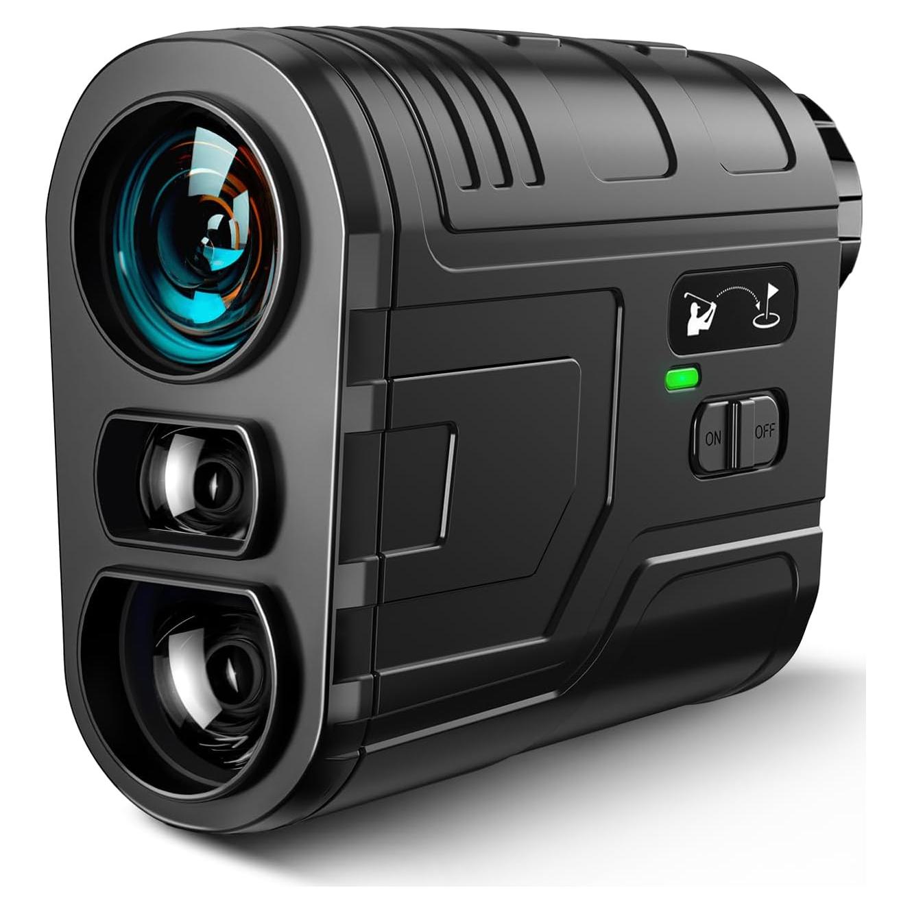 Buscador de Rango Láser MOESAPU F-1000S 1200 Yardas Golf