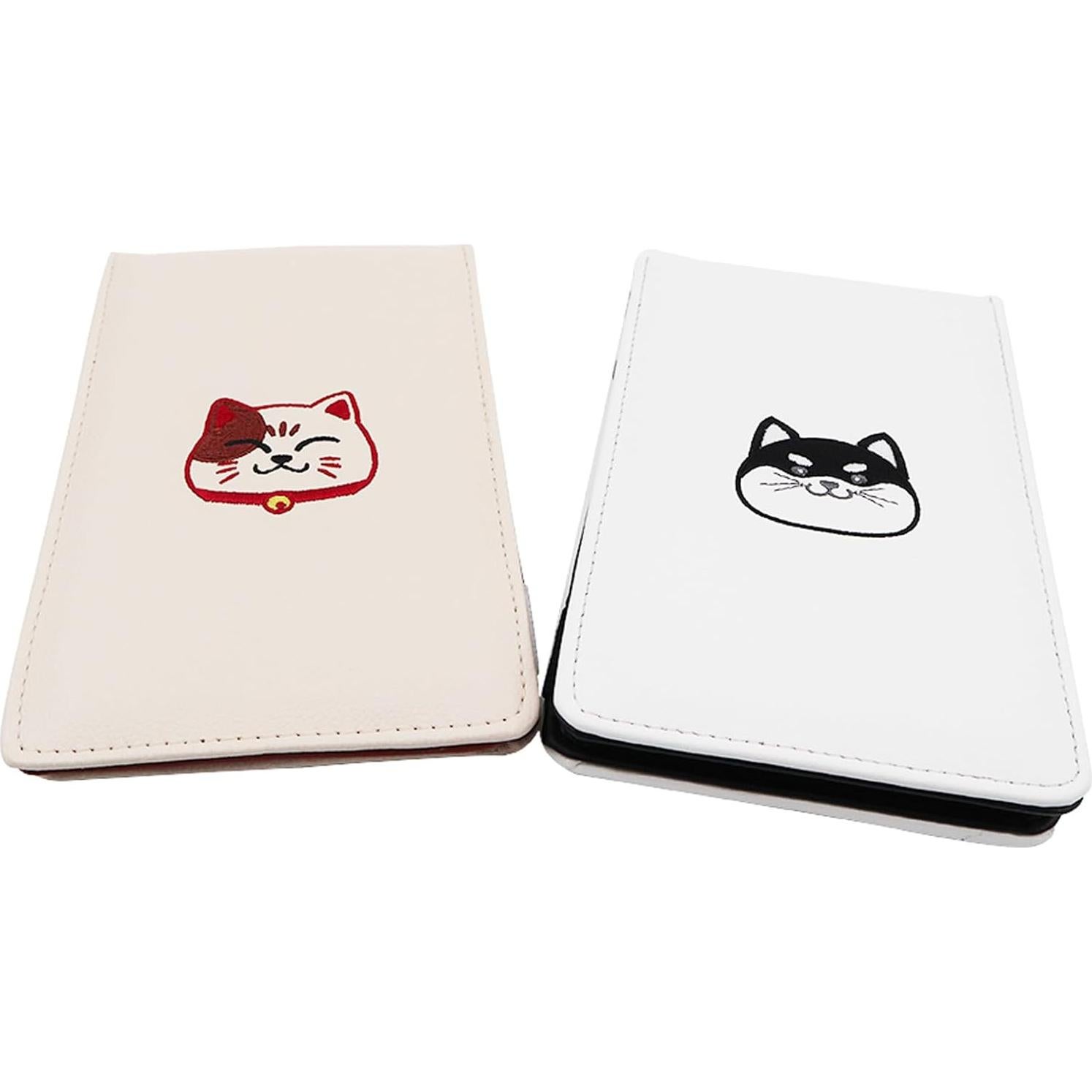 Cubierta de soporte para tarjeta de puntuación de golf Gbourly Gato Afortunado