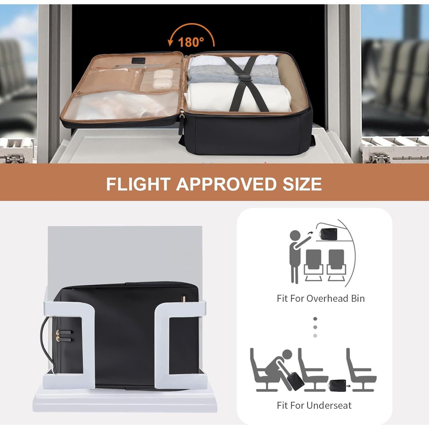 Mochila para Laptop GOLF SUPAGS 17.3" Negra para Mujeres