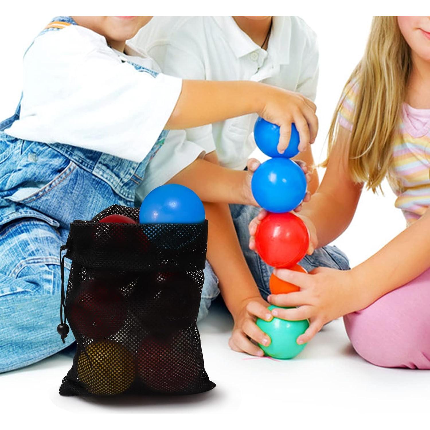 10 Bolsas de Malla de Nylon SBYURE 20.3 x 29 cm con Cierre