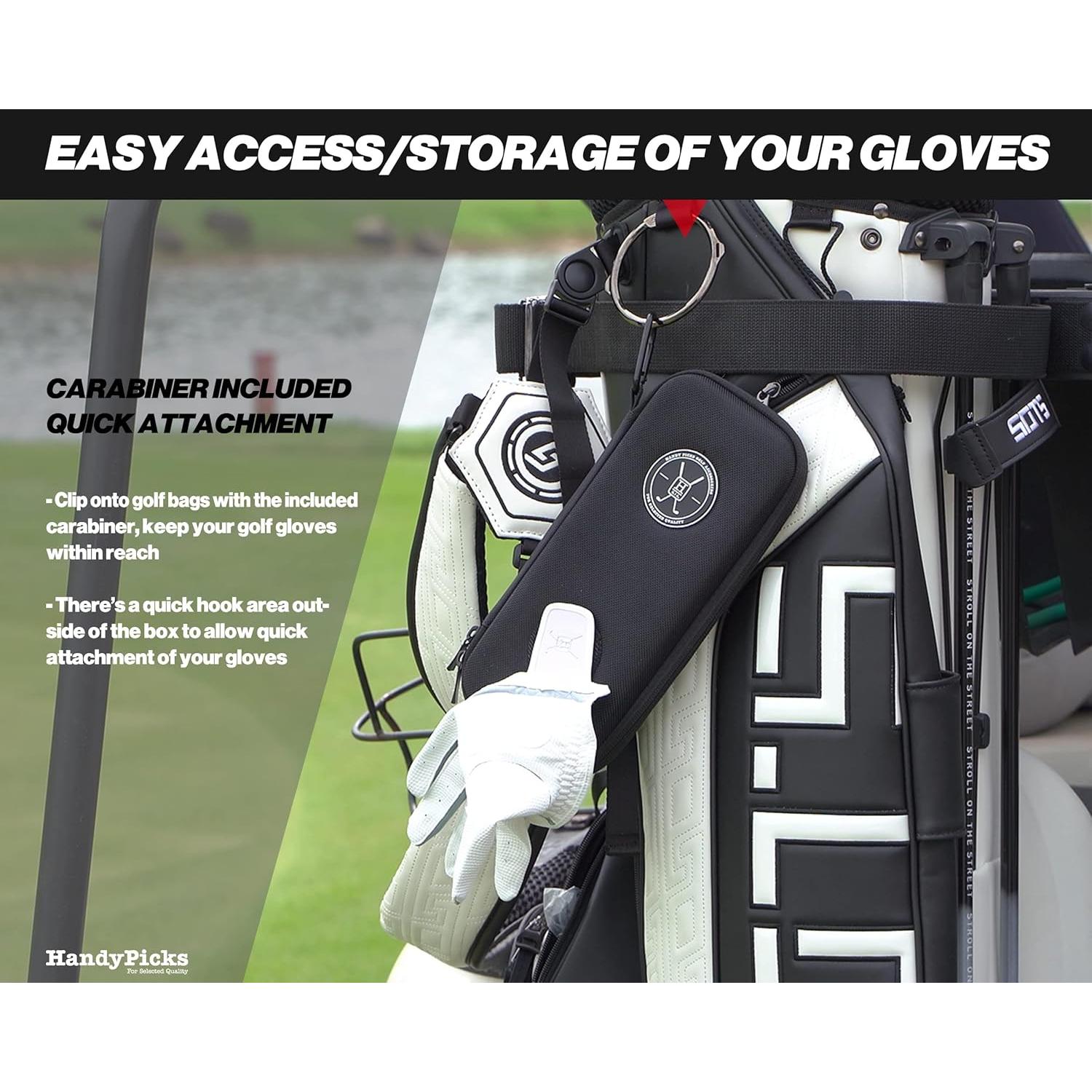 Estuche para Guantes de Golf Handy Picks - Protección y Secado