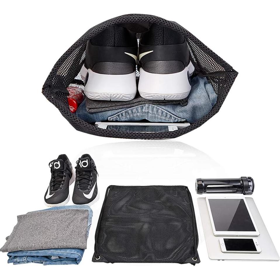 Bolsa de Malla COVAX con Cierre de Cordón 45.7x38.1cm