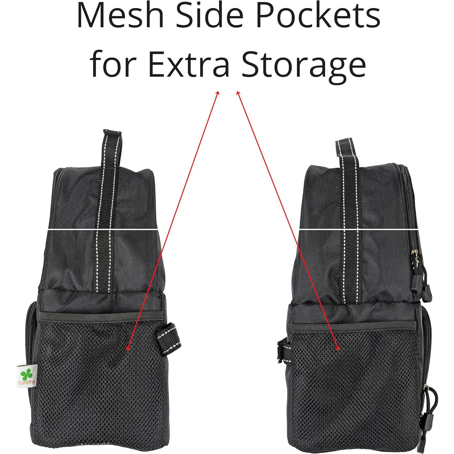 Bolsa Enfriadora para Carro de Golf Foretra - 6 Bebidas - Negro