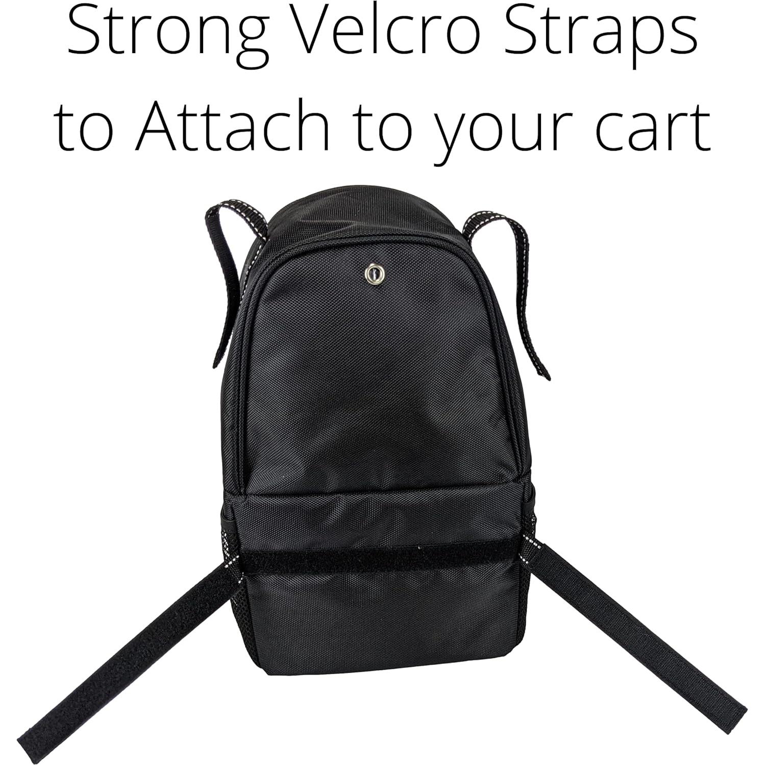 Bolsa Enfriadora para Carro de Golf Foretra - 6 Bebidas - Negro