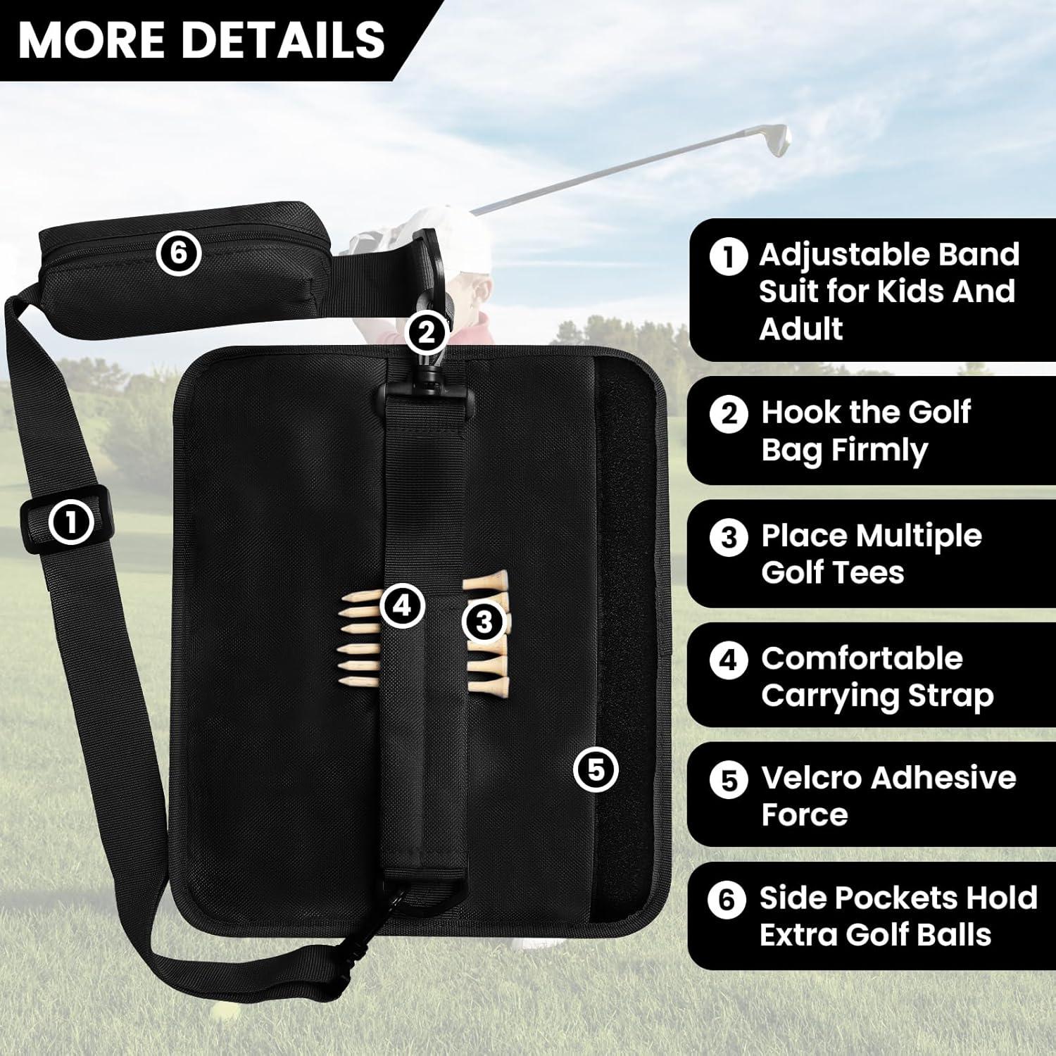 Bolsa de Golf Mini FINGER TEN Ligera para 3-6 Palos y Tees