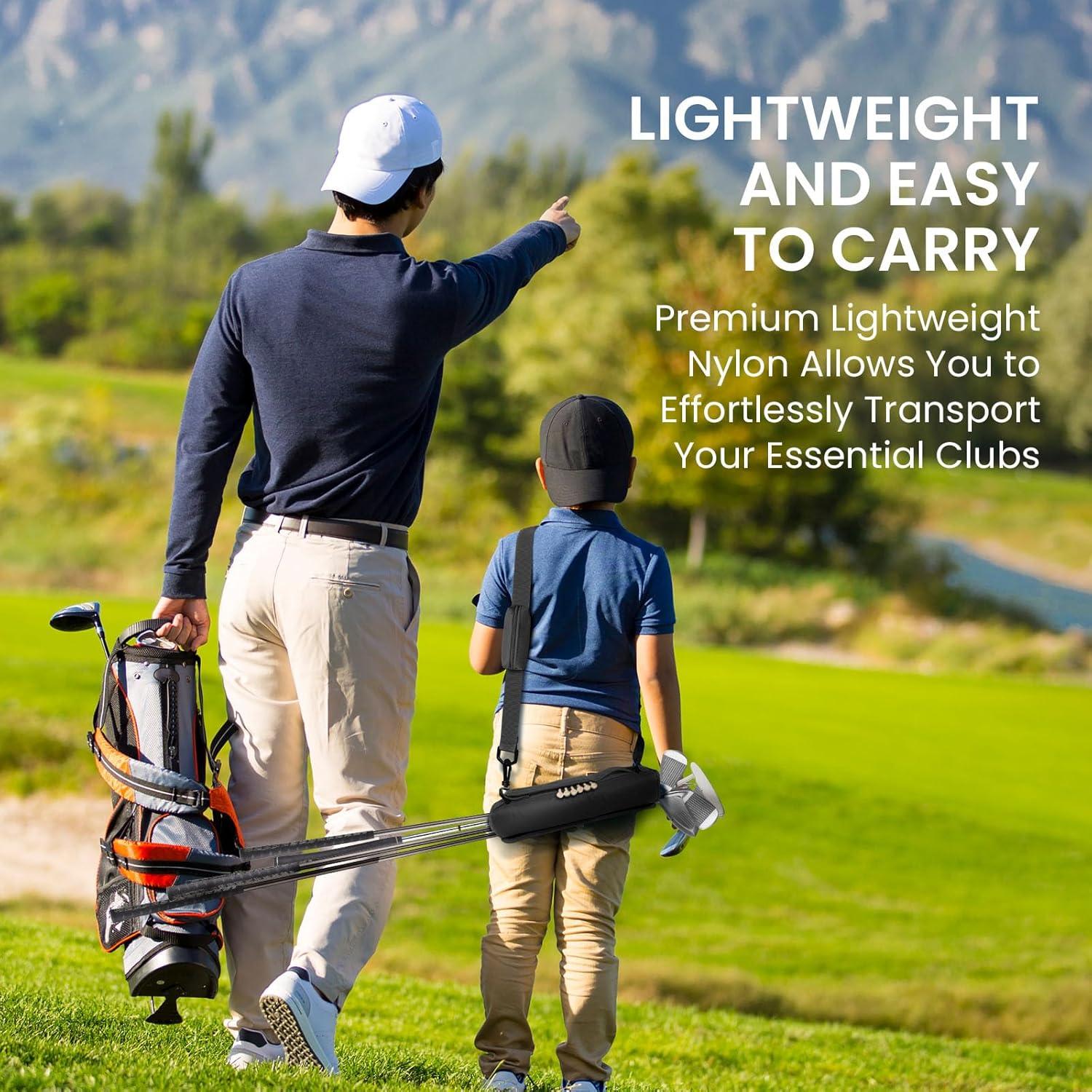 Bolsa de Golf Mini FINGER TEN Ligera para 3-6 Palos y Tees