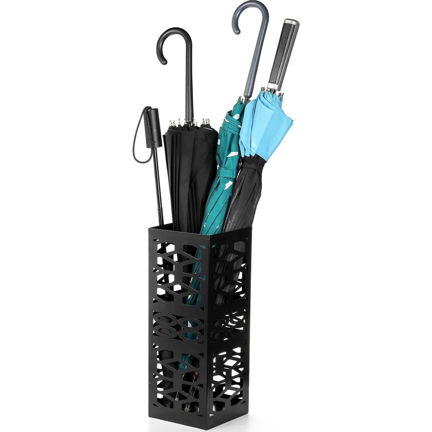 Soporte de Paraguas ZENFUN Metal Resistente al Óxido 40 cm