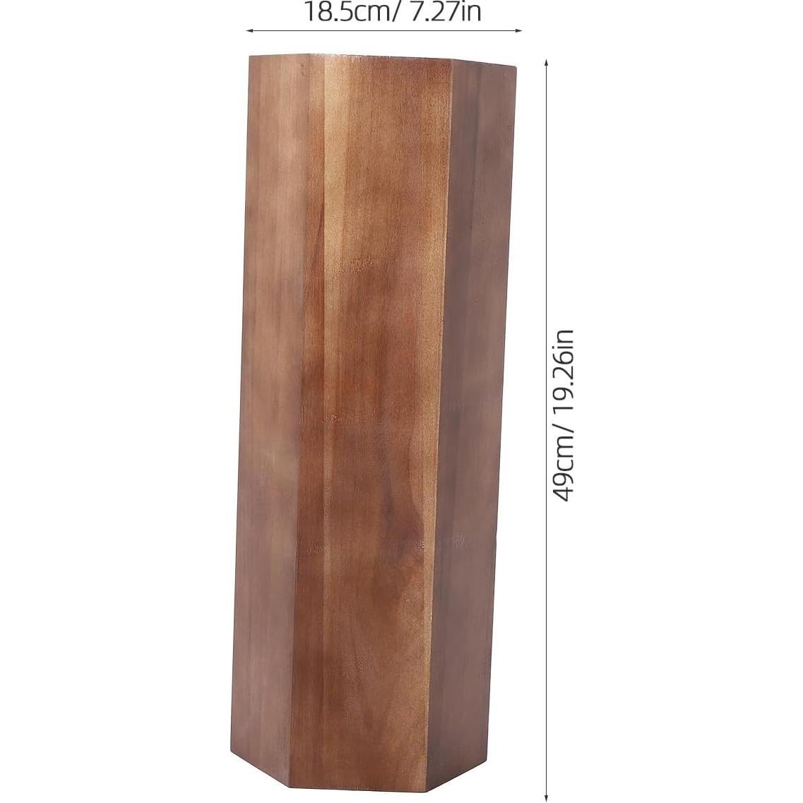 Soporte de Paraguas de Madera Alipis con Bandeja de Goteo