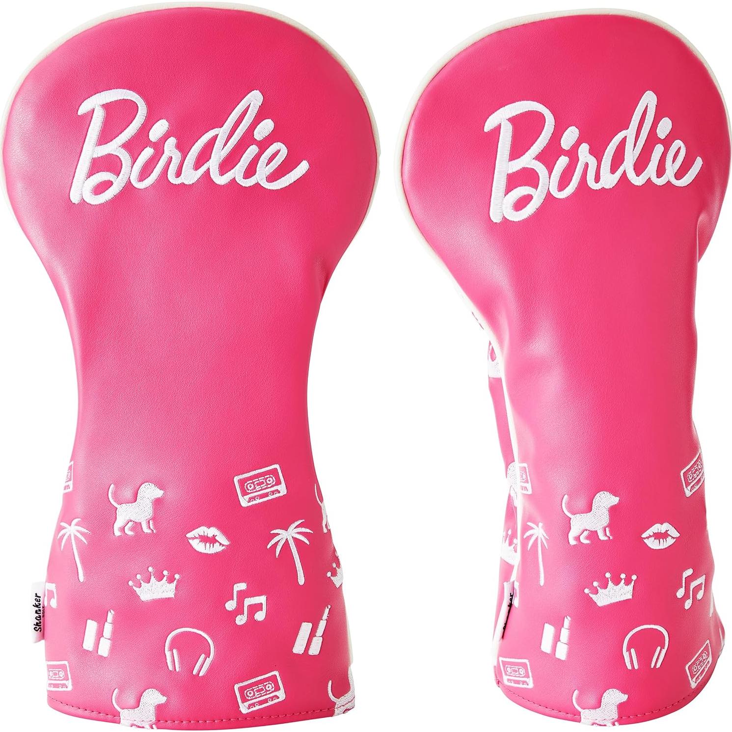 Funda de Golf Shanker Birdie - Cuero PU para Driver - Blanco