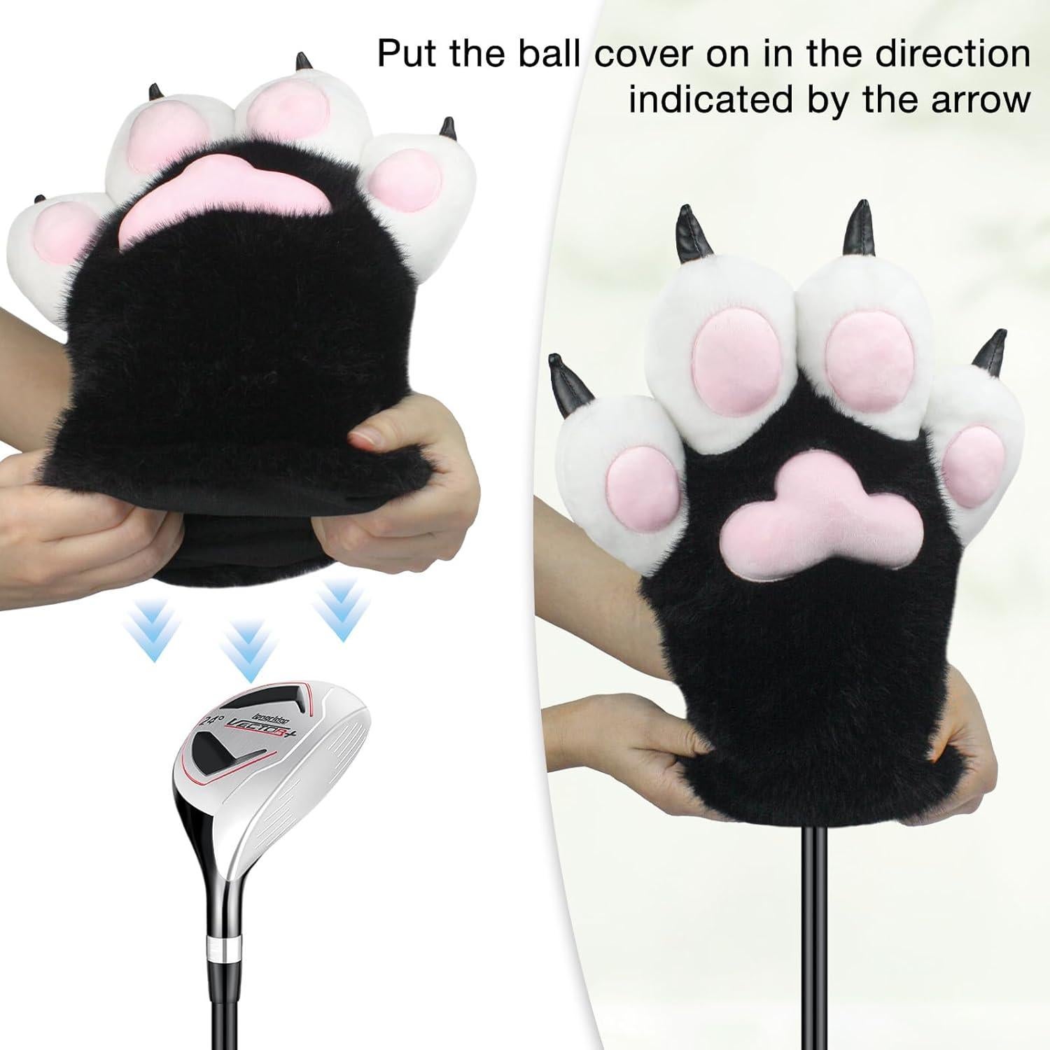 Cubierta de Golf Ayehe Patita de Gato Universal para Driver
