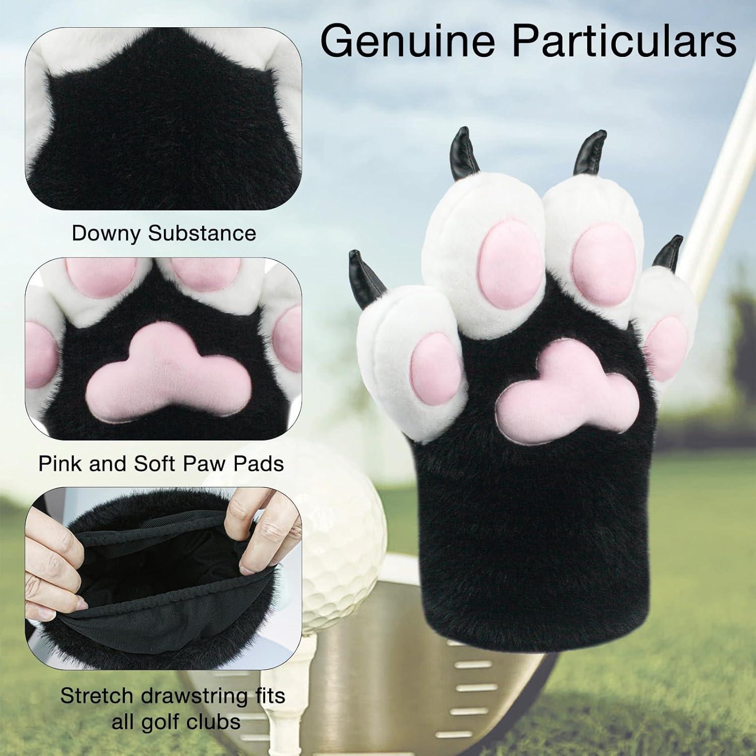 Cubierta de Golf Ayehe Patita de Gato Universal para Driver