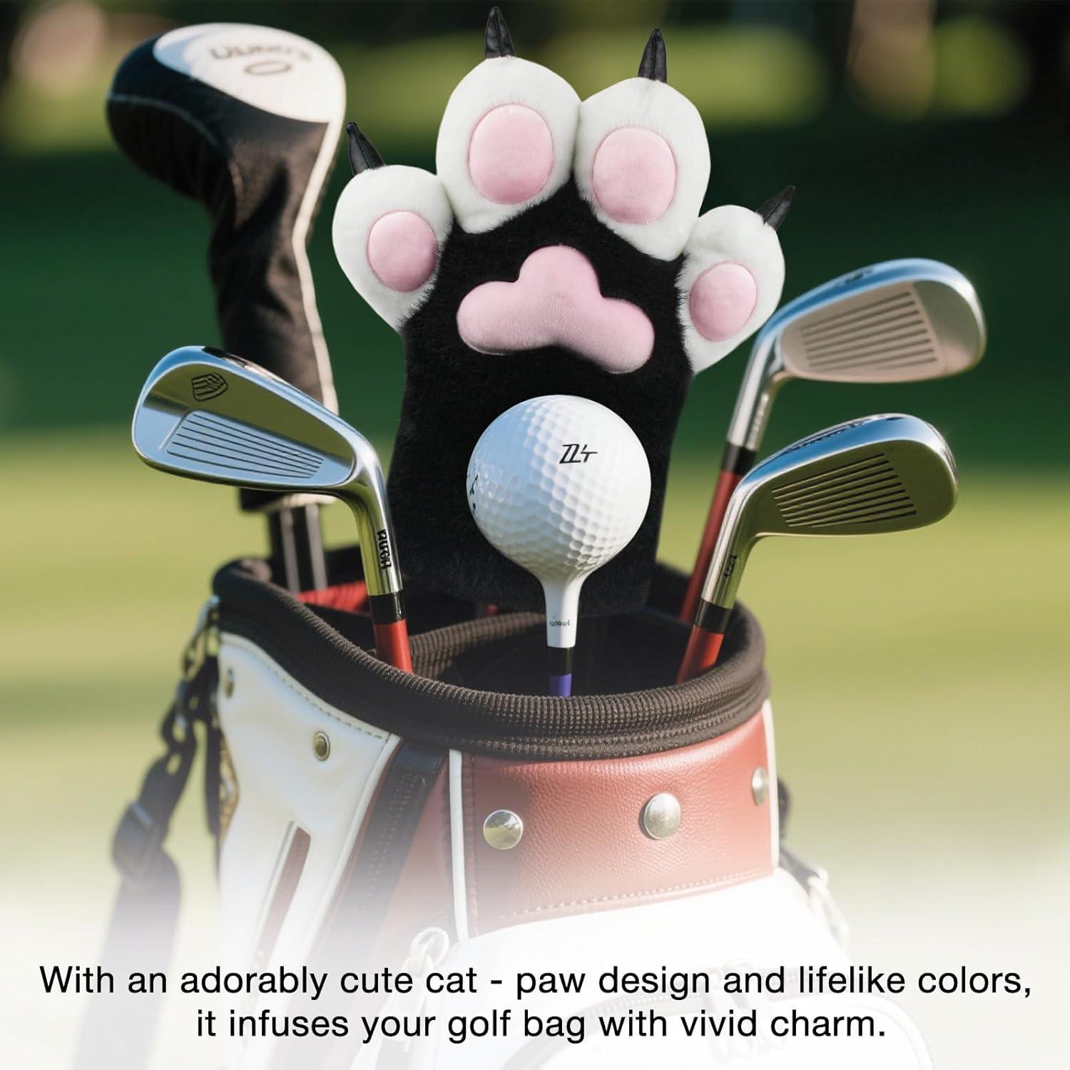 Cubierta de Golf Ayehe Patita de Gato Universal para Driver