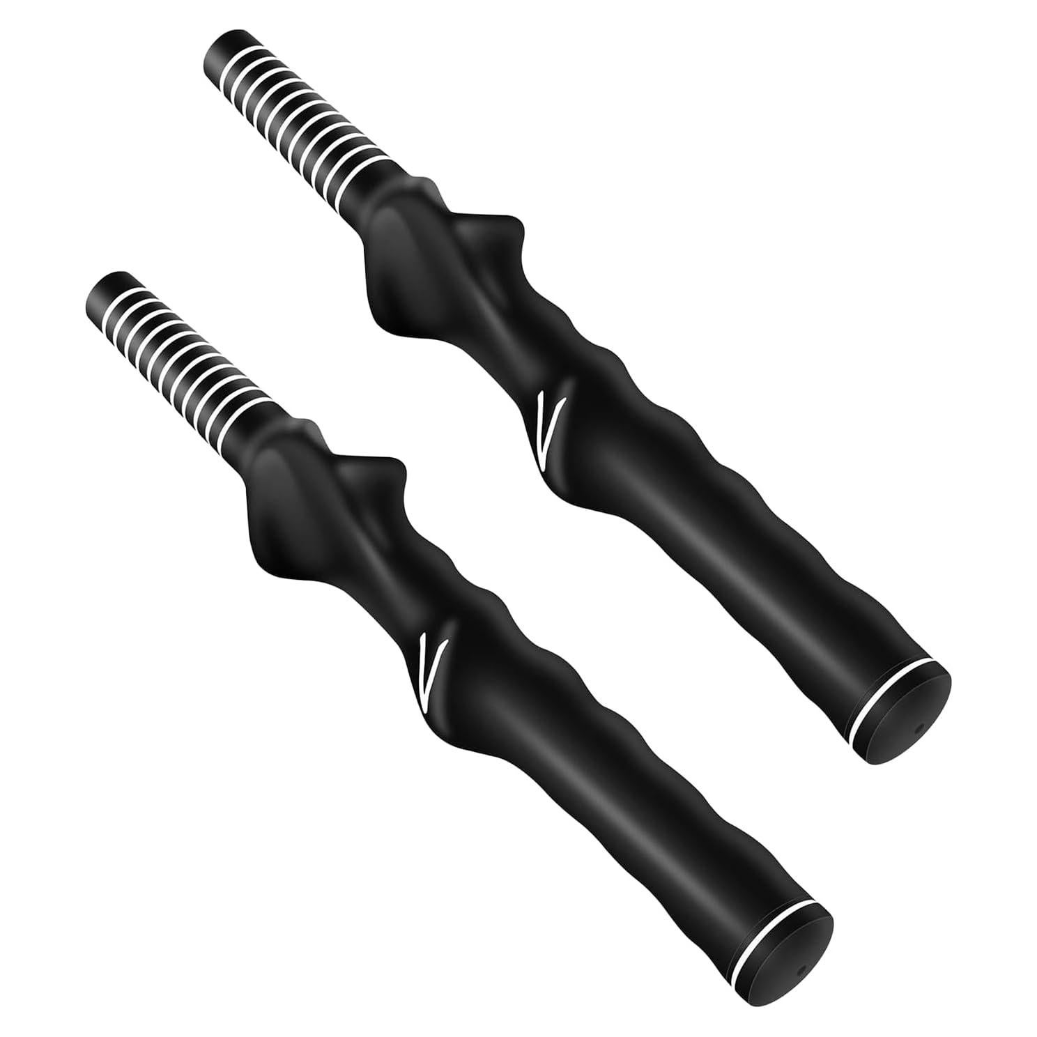 Entrenador de Agarre de Golf Panthra 2 Piezas Ergonómico Negro