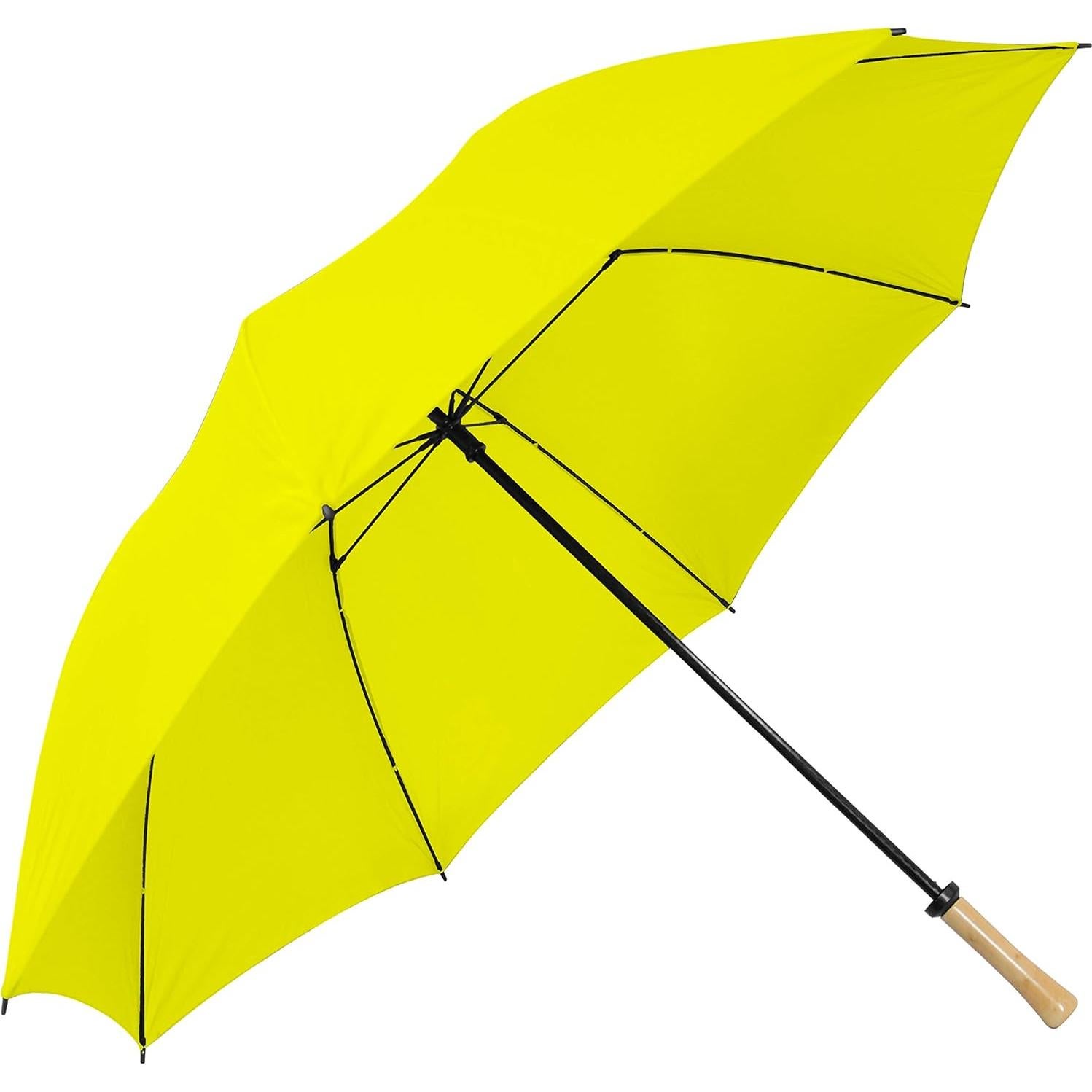 Paraguas de Golf Grande 157 cm El Agujero en Uno Amarillo