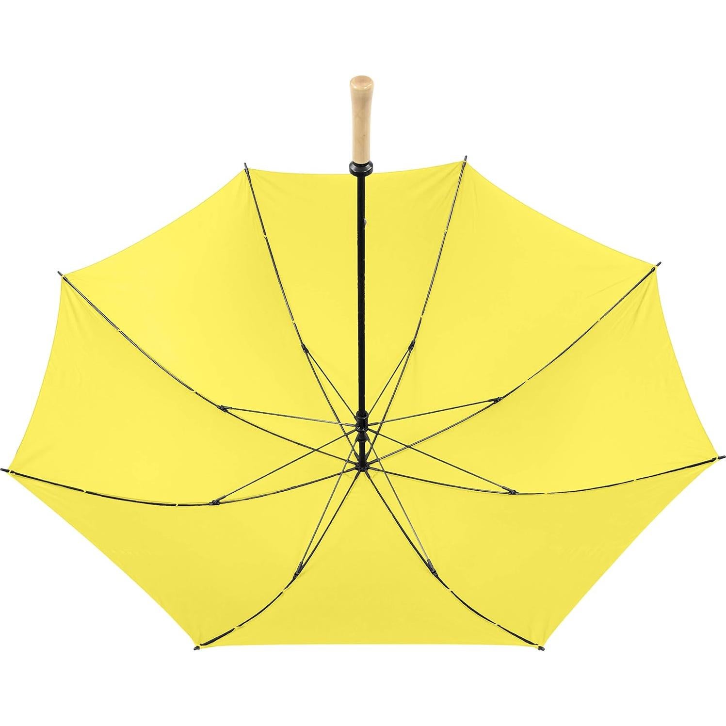 Paraguas de Golf Grande 157 cm El Agujero en Uno Amarillo