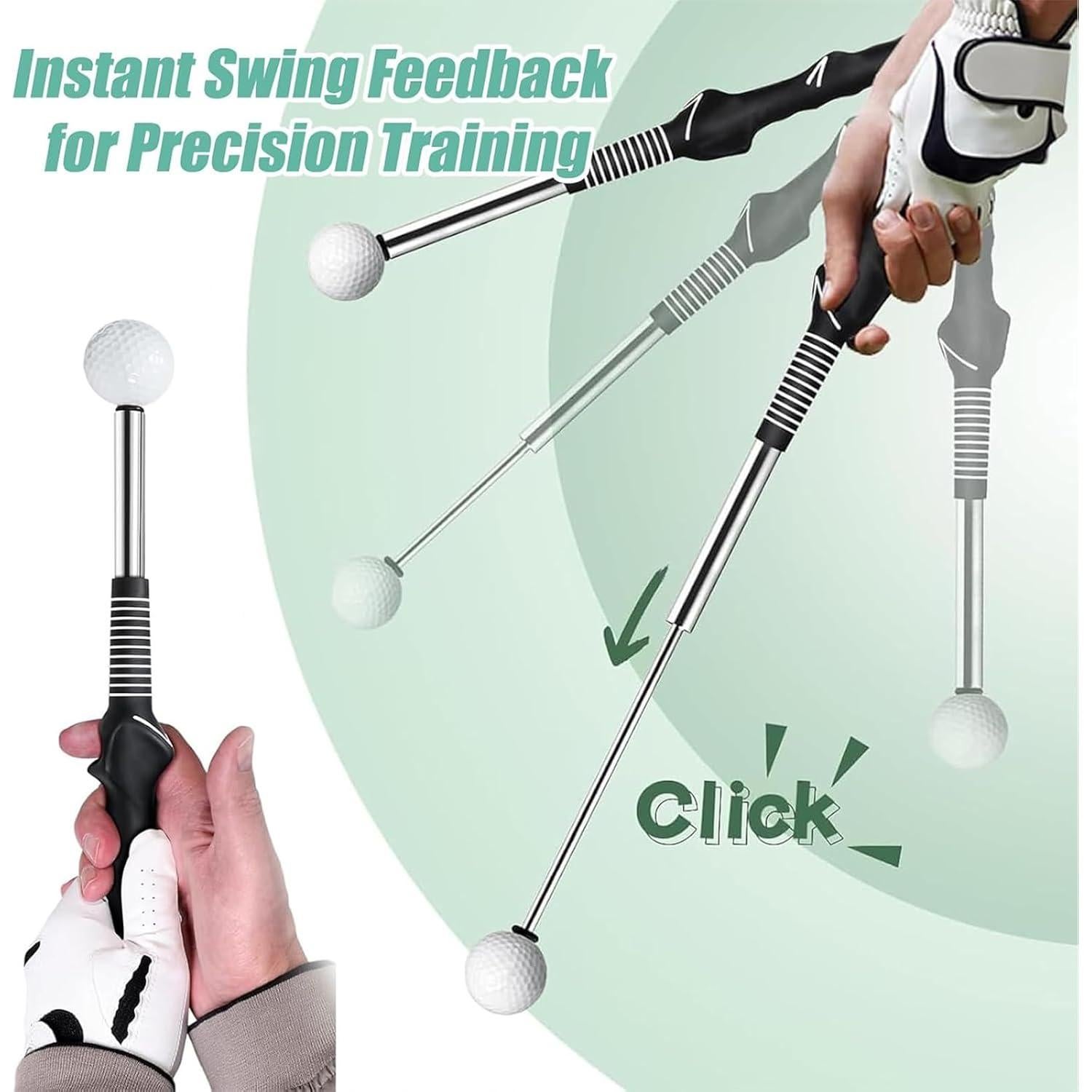 Ayuda de Entrenamiento de Golf MHKLCD Diestro Retráctil