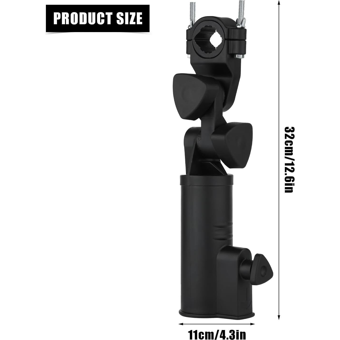 Soporte para Paraguas de Carrito de Golf KINBOM - Aluminio Resistente