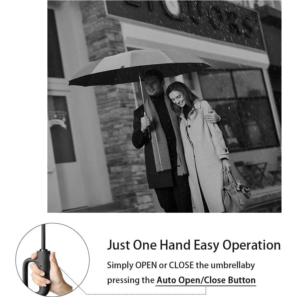 Paraguas Plegable Erised's Bifrost 125cm Automático UV 99%