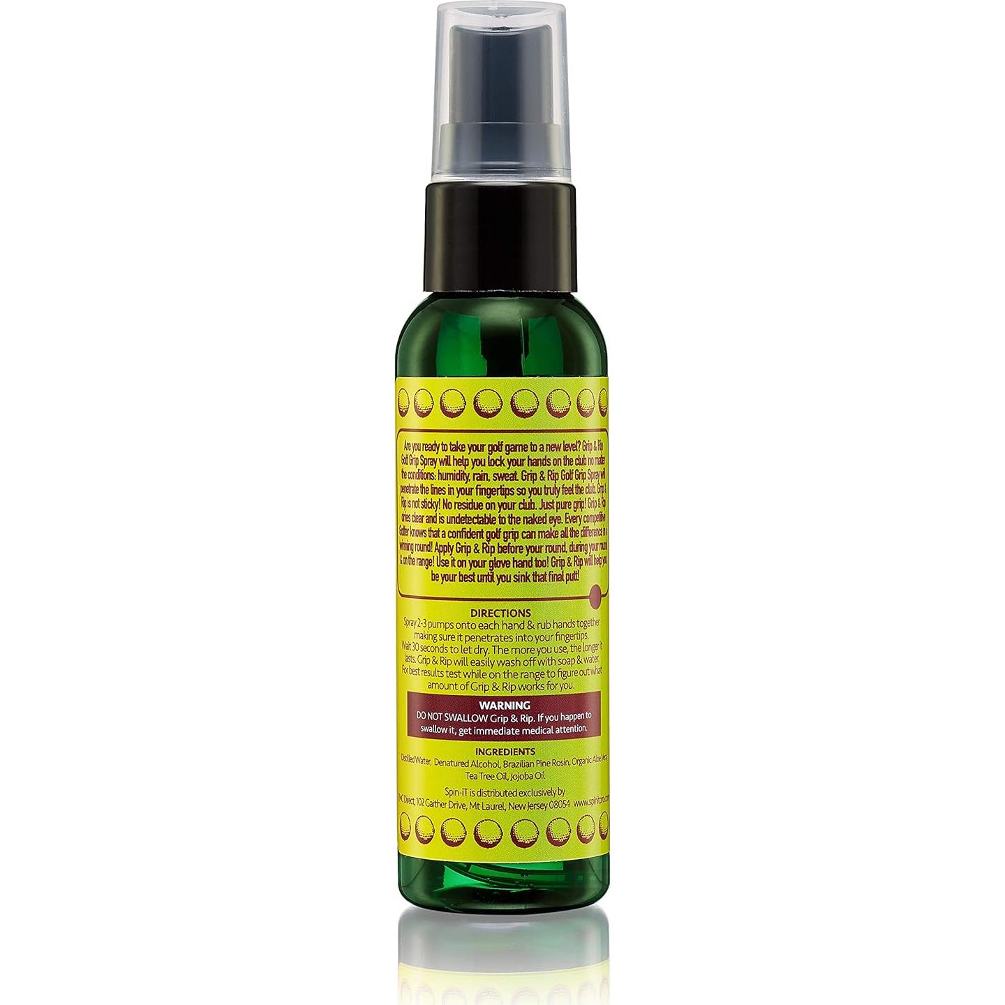 Spray Agarre y Desgarre Golf SPIN IT 2 oz - Antideslizante