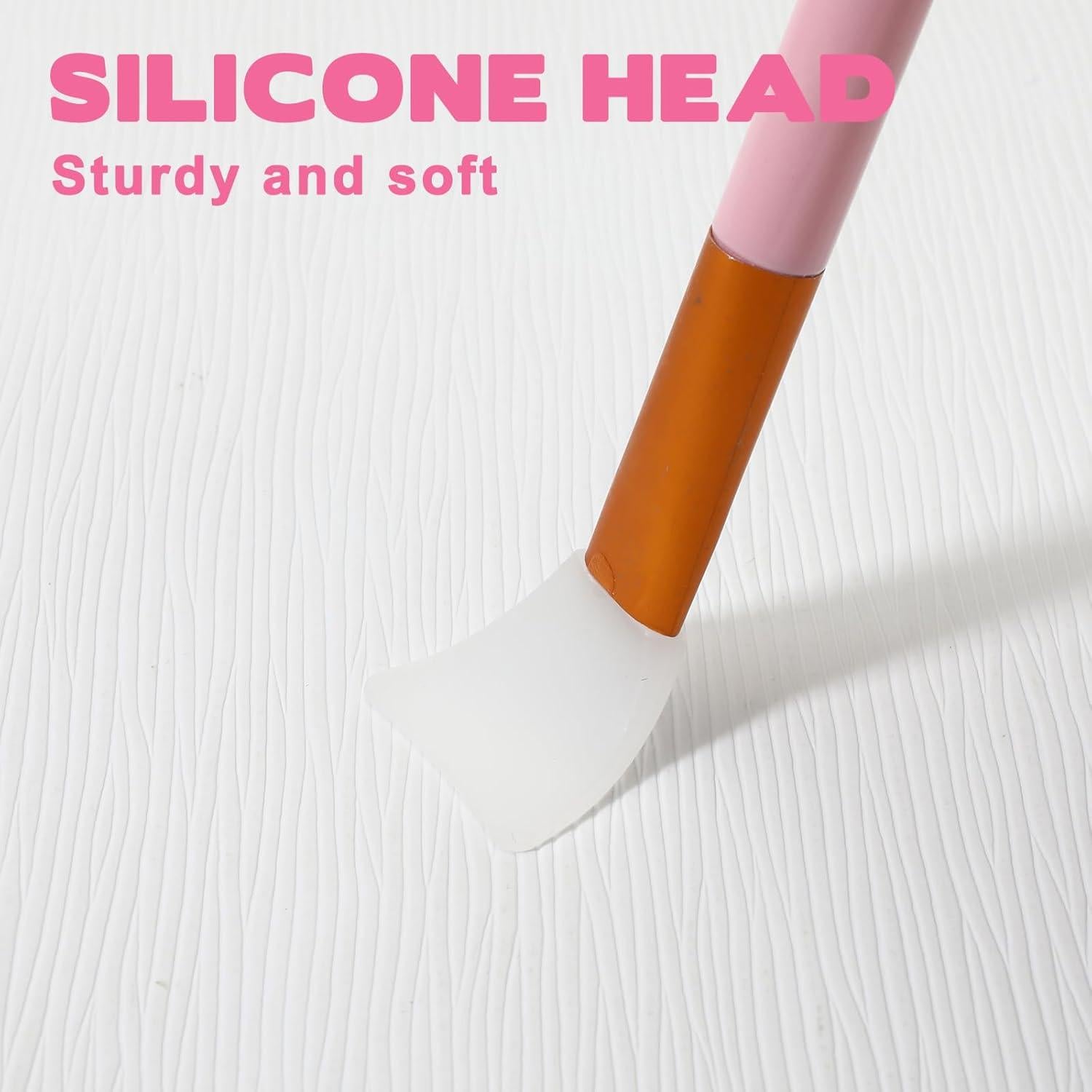 4 Piezas Cepillos Aplicadores de Mascarilla Facial Tweruna