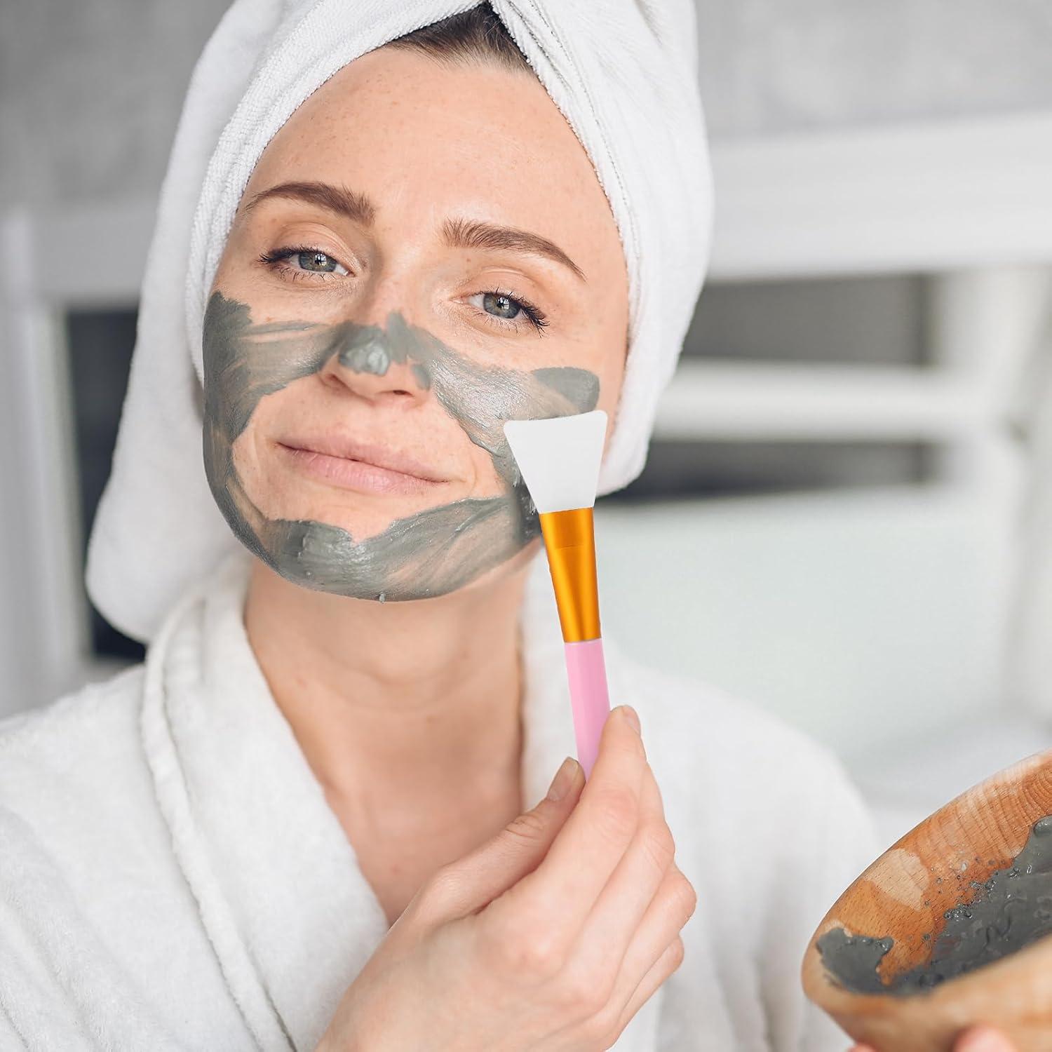 4 Piezas Cepillos Aplicadores de Mascarilla Facial Tweruna