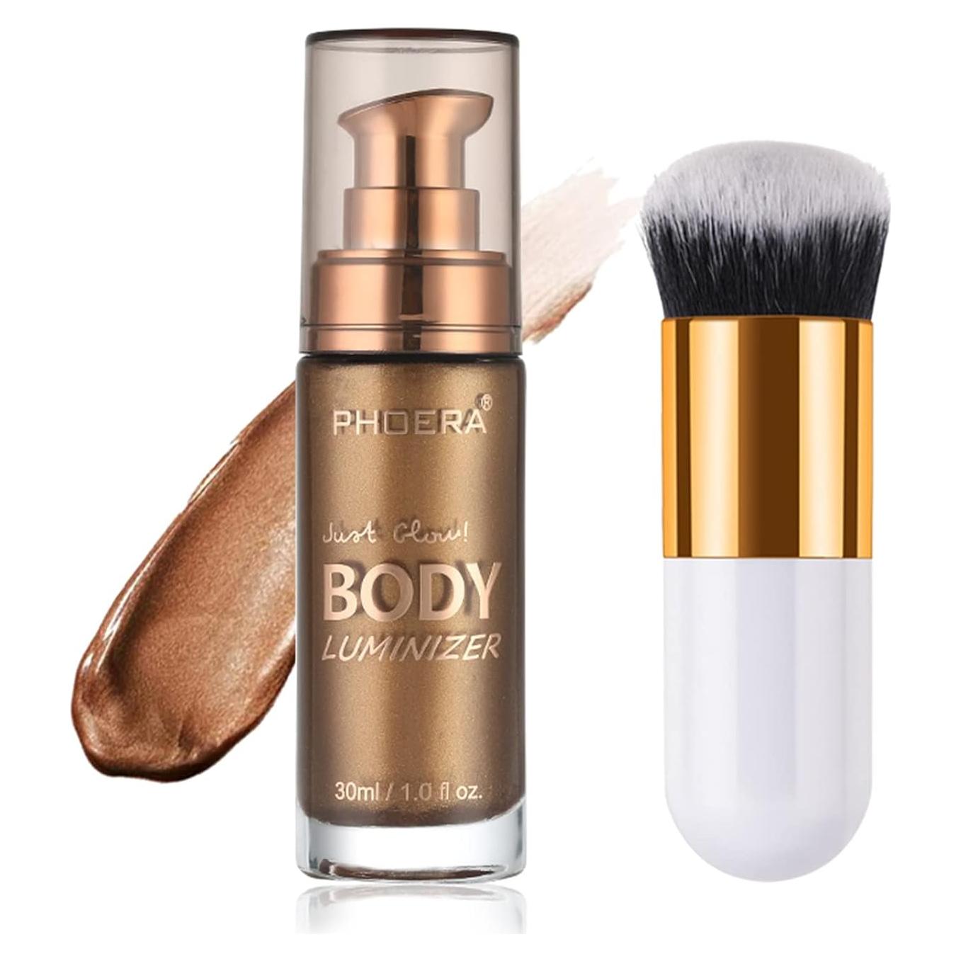 Aceite Brillante para el Cuerpo Lezero 28.35ml Bronce Brillante