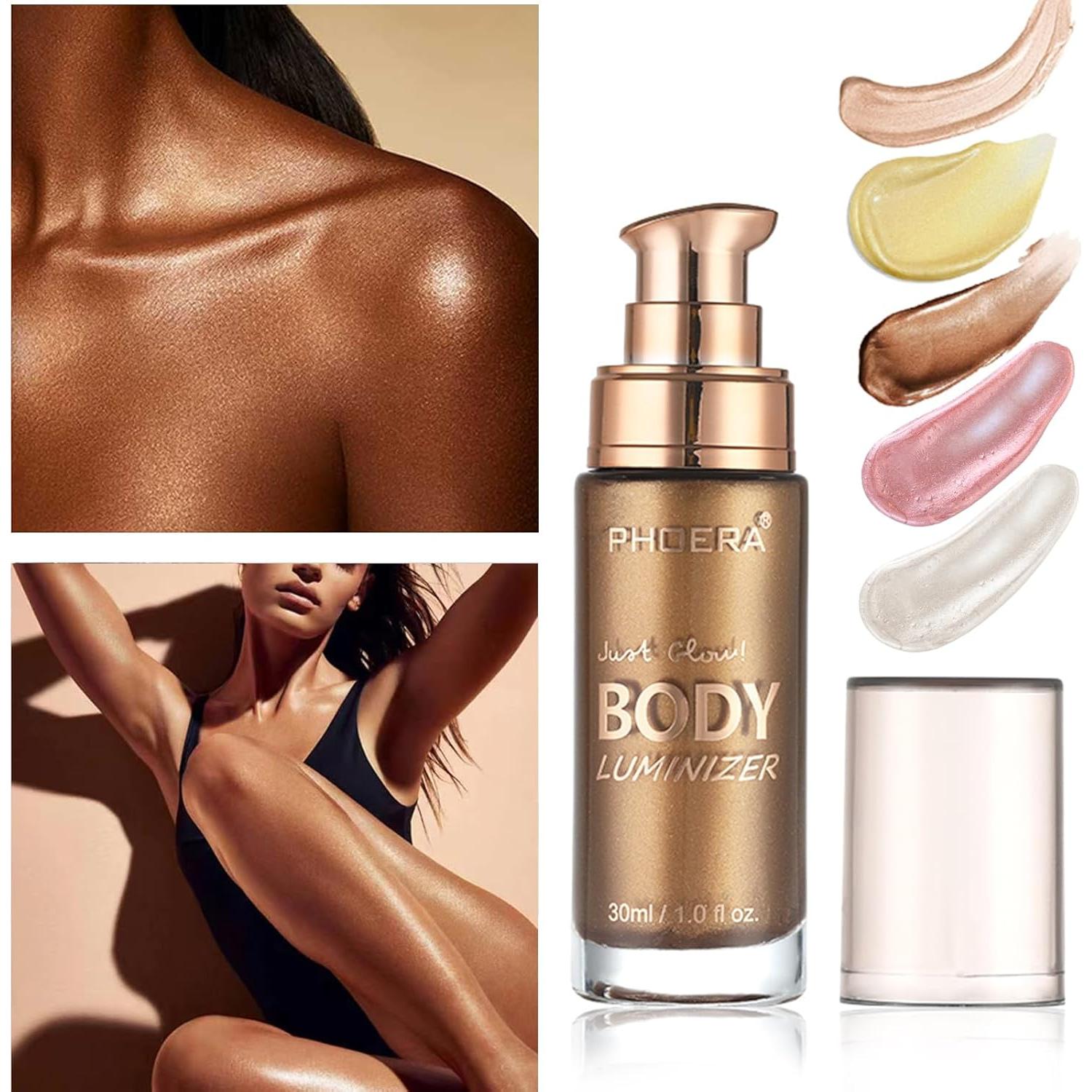 Aceite Brillante para el Cuerpo Lezero 28.35ml Bronce Brillante