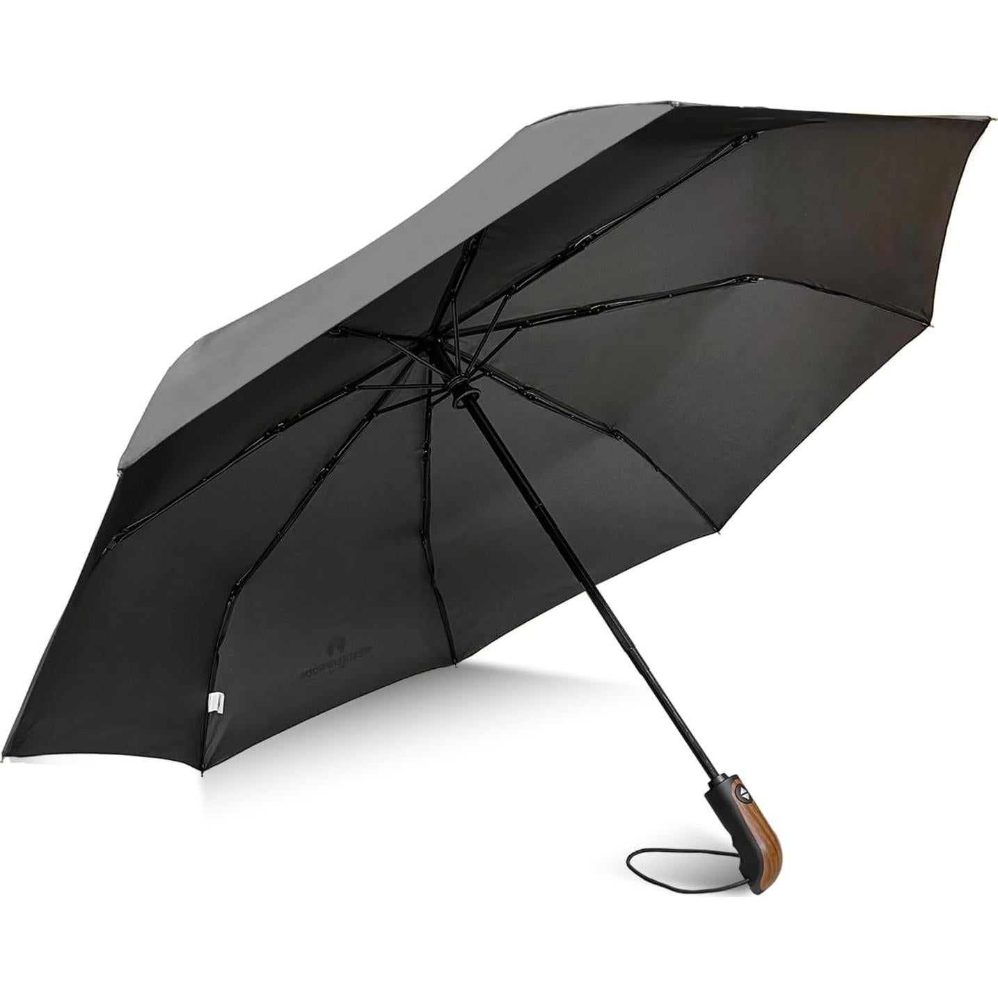 Paraguas Deluxe Automático 137 cm Weatherproof Negro