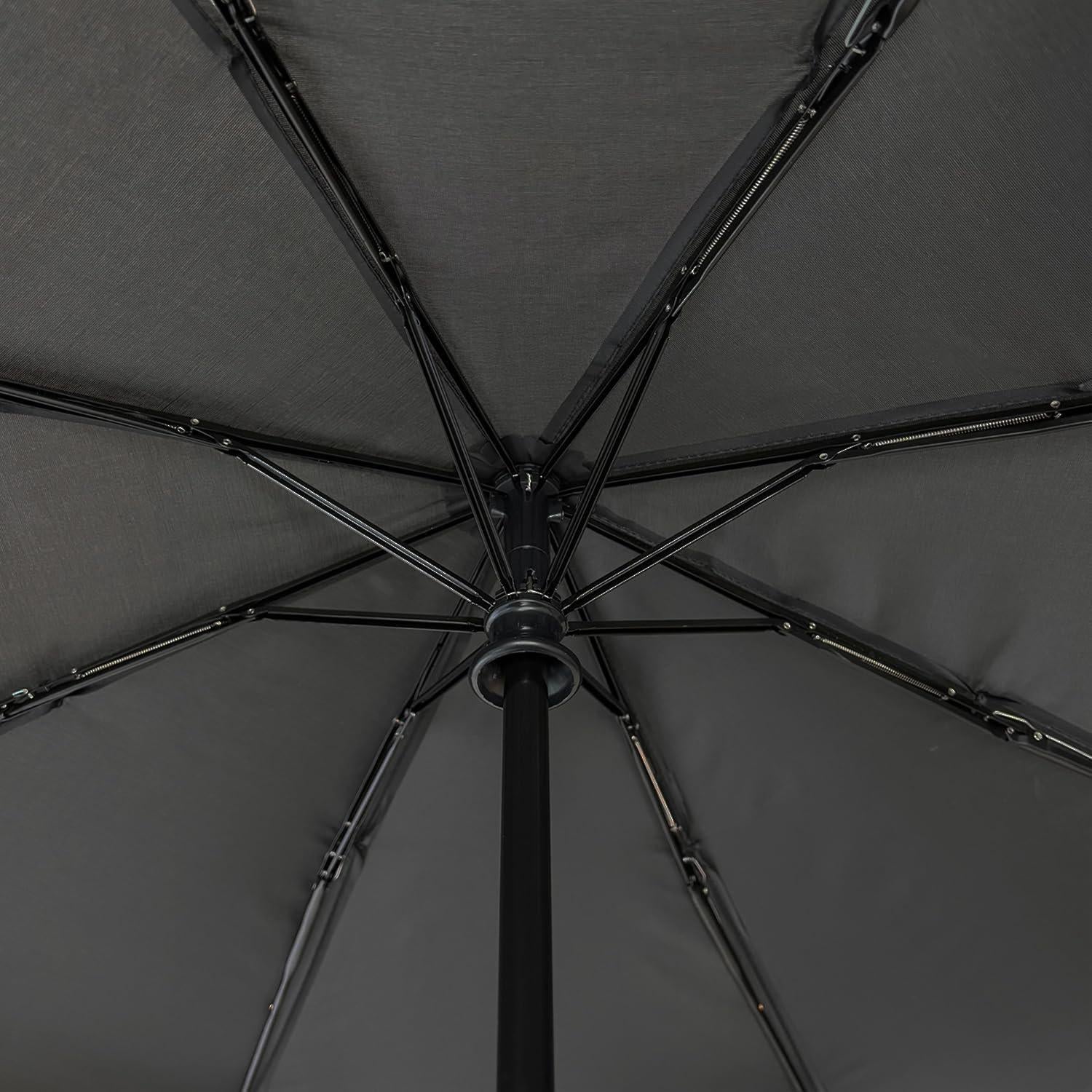 Paraguas Deluxe Automático 137 cm Weatherproof Negro