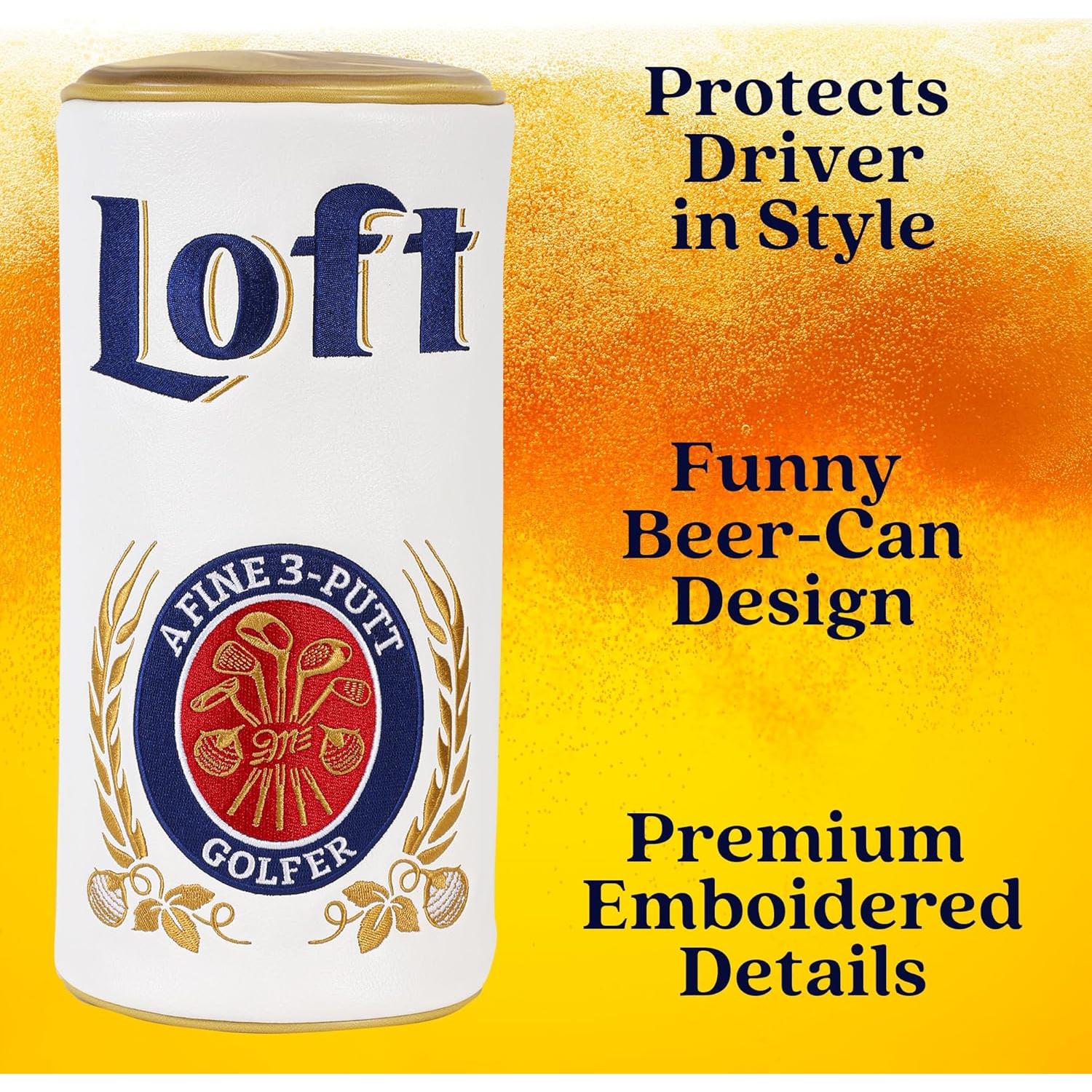 Funda para Driver de Golf ZEETY Loft Mulligan Estilo Barril