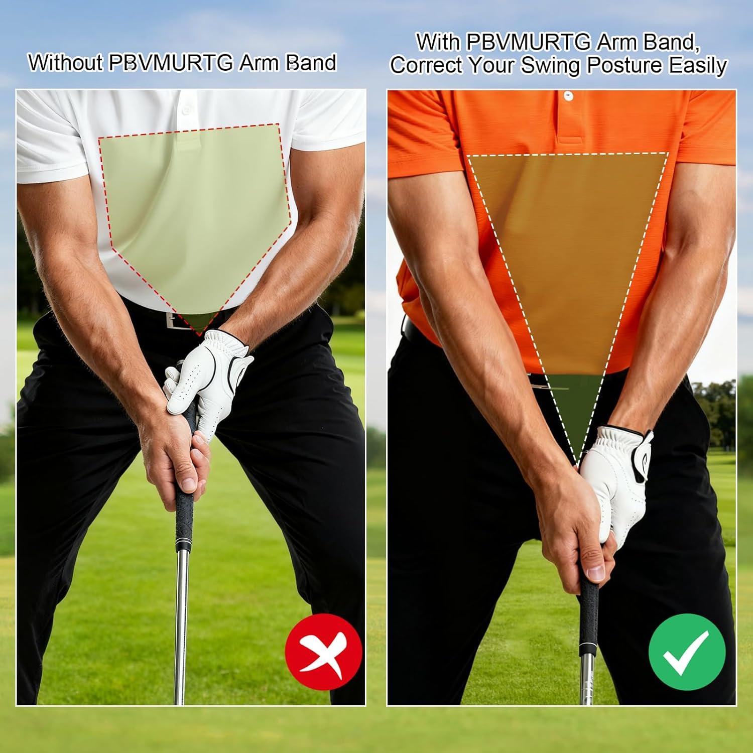 Banda de Entrenamiento de Swing de Golf Pbvmurtg Pro