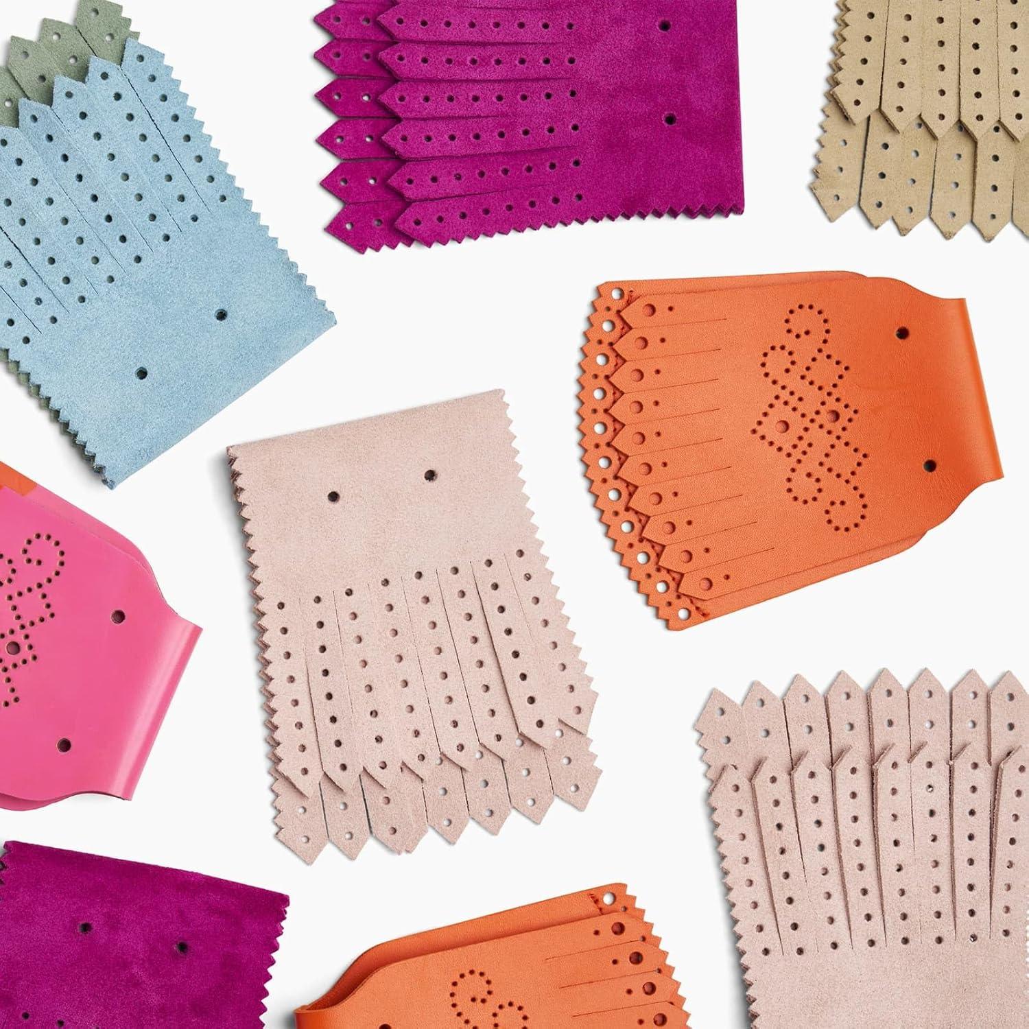 Cubierta Kiltie de Cuero Rosa para Zapatos de Golf Recueillir