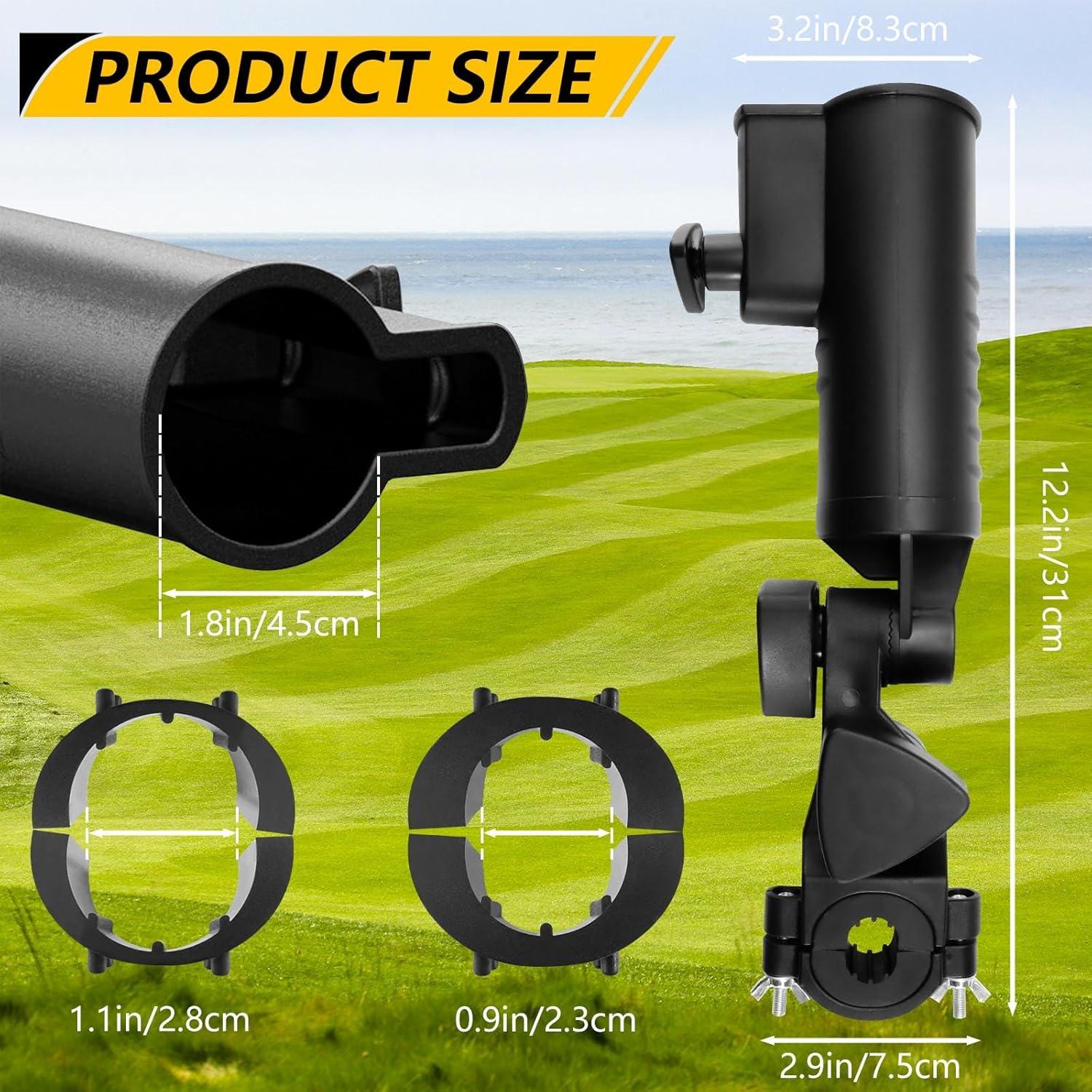 Soporte para Paraguas de Carrito de Golf BangBoom Ajustable