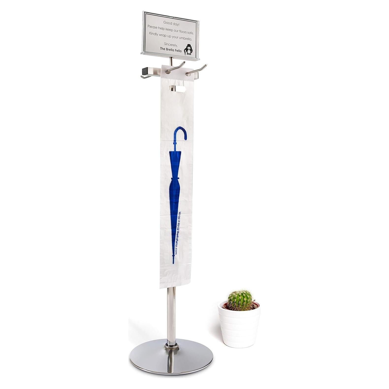 Soporte para Paraguas Brella Fella con 100 Bolsas Incluidas