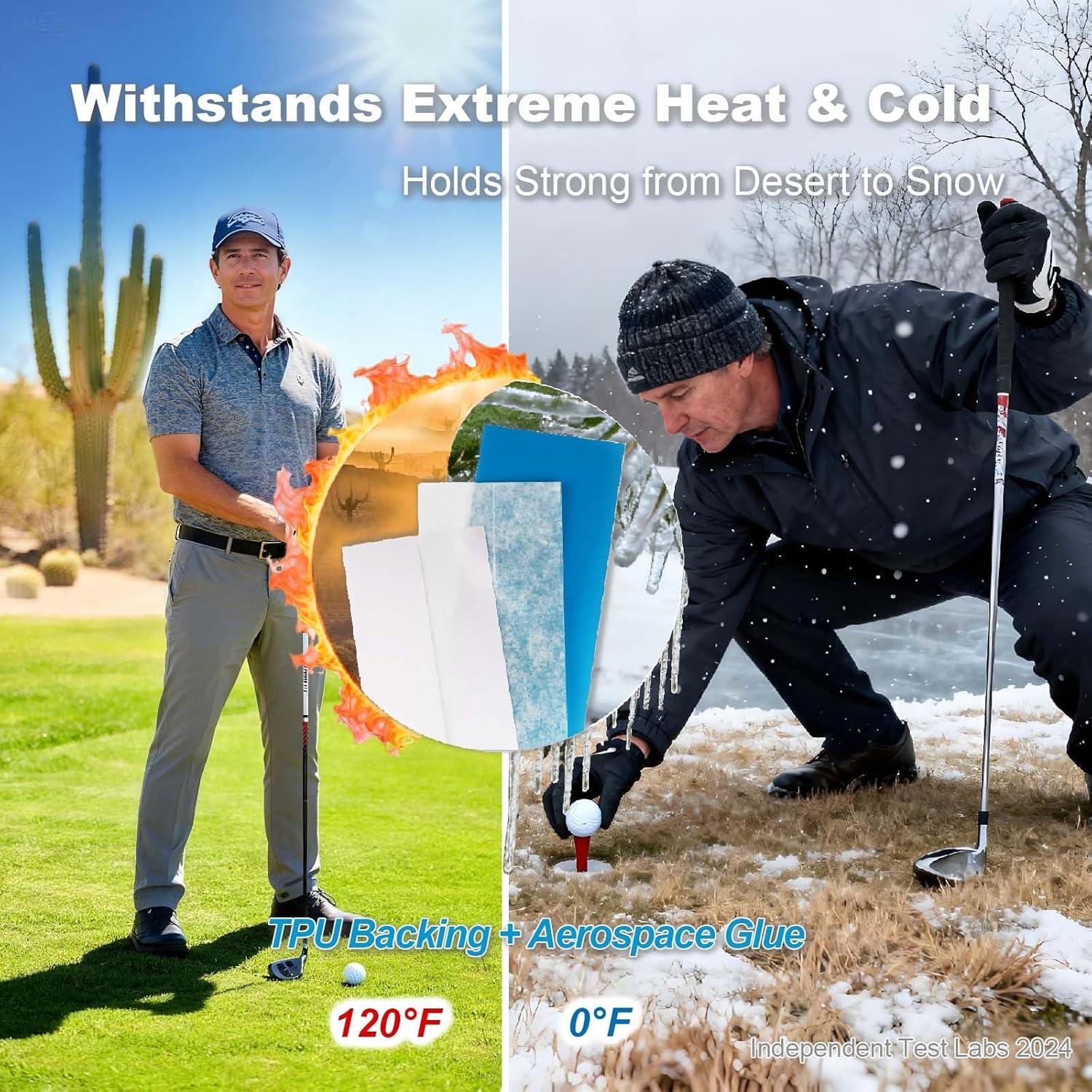 20 Tiras Adhesivas Doble Cara Flying Leaves 2.54x25.4cm Golf