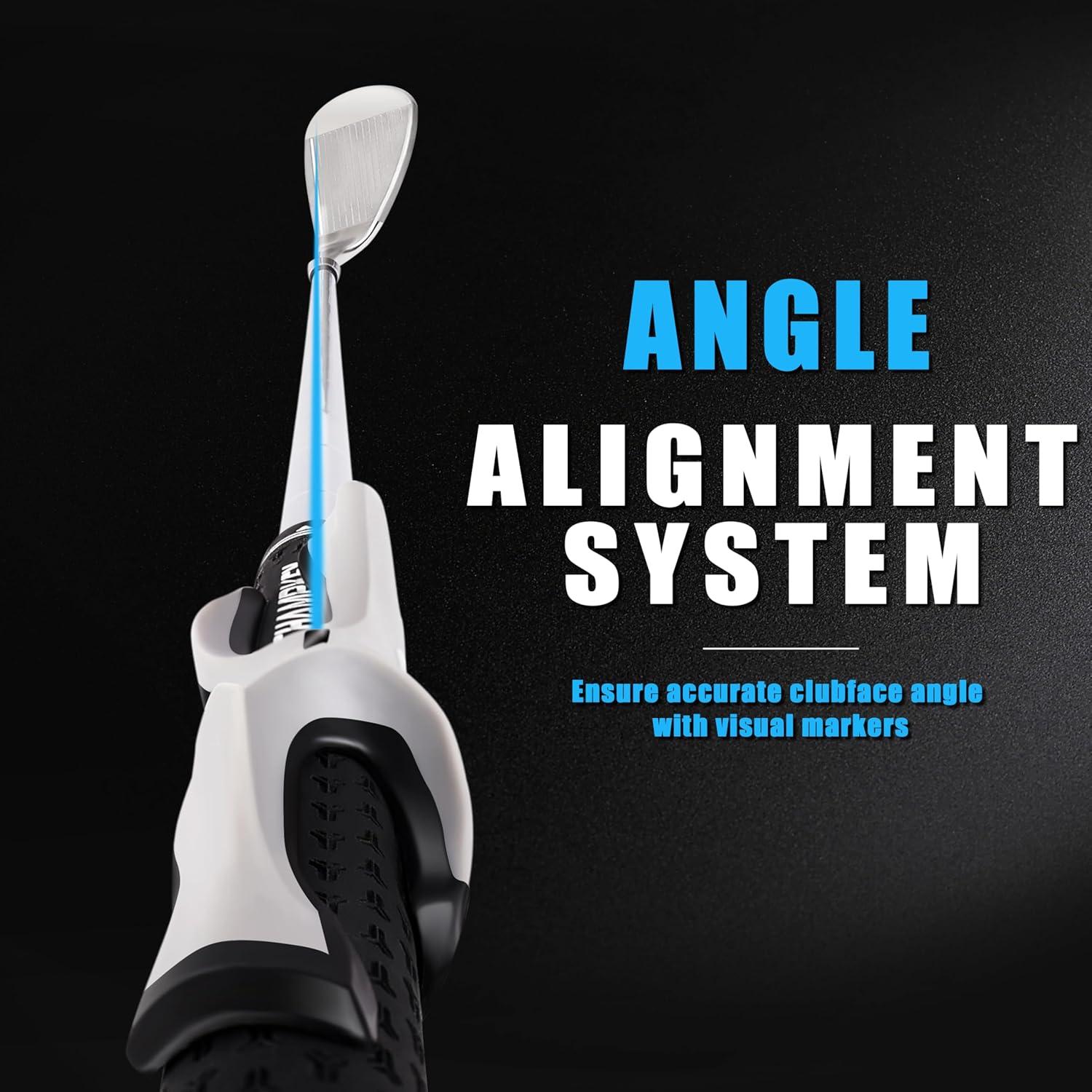 Entrenador de Agarre de Golf CHAMPKEY - Diestro, Goma, Azul