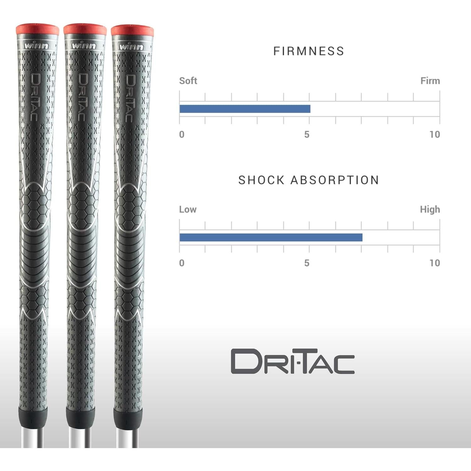Agarre de Golf Winn DriTac Estándar Antideslizante 50g